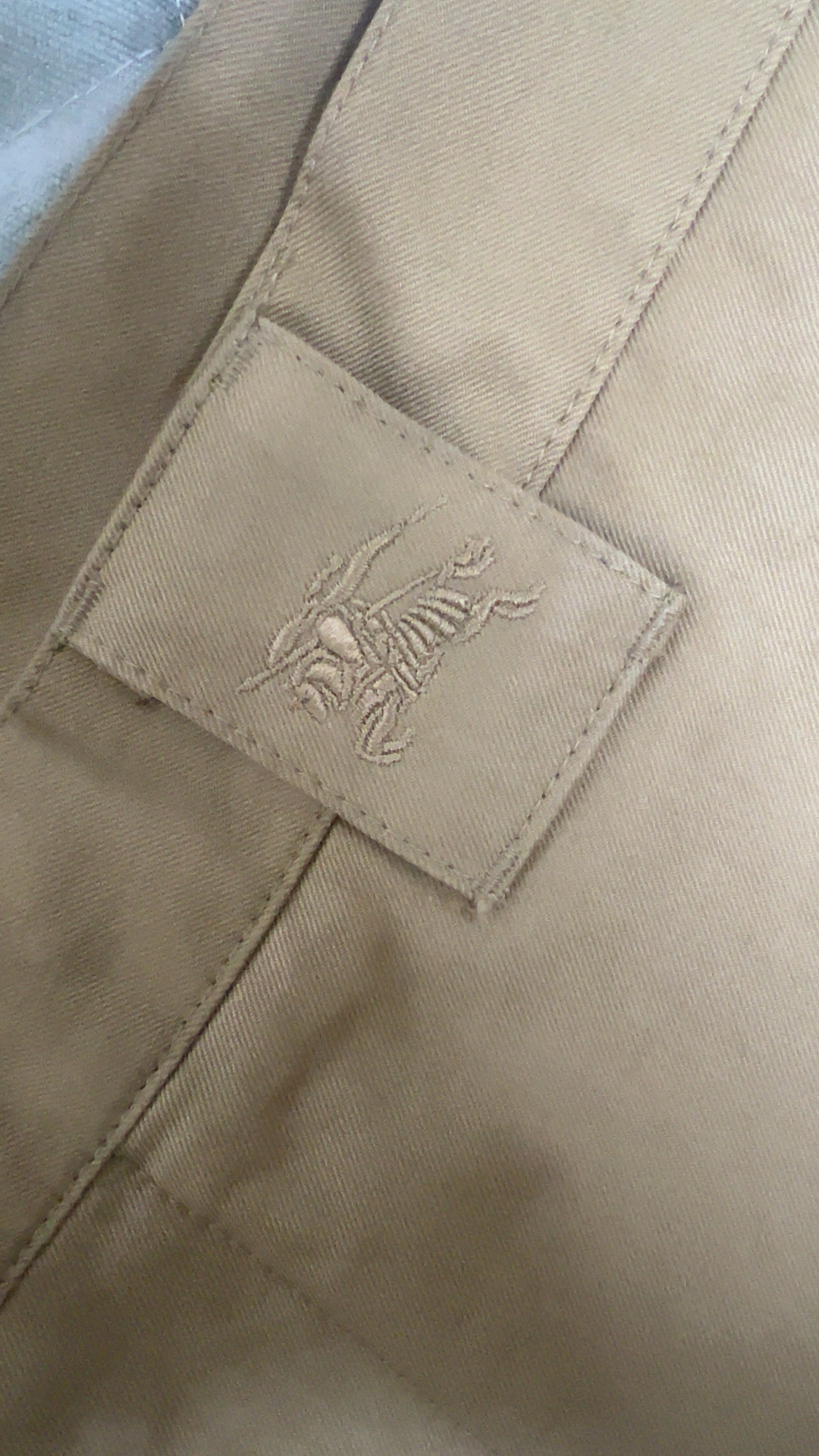 custom review-Burberry Повседневные брюки Мужские Верблюжий