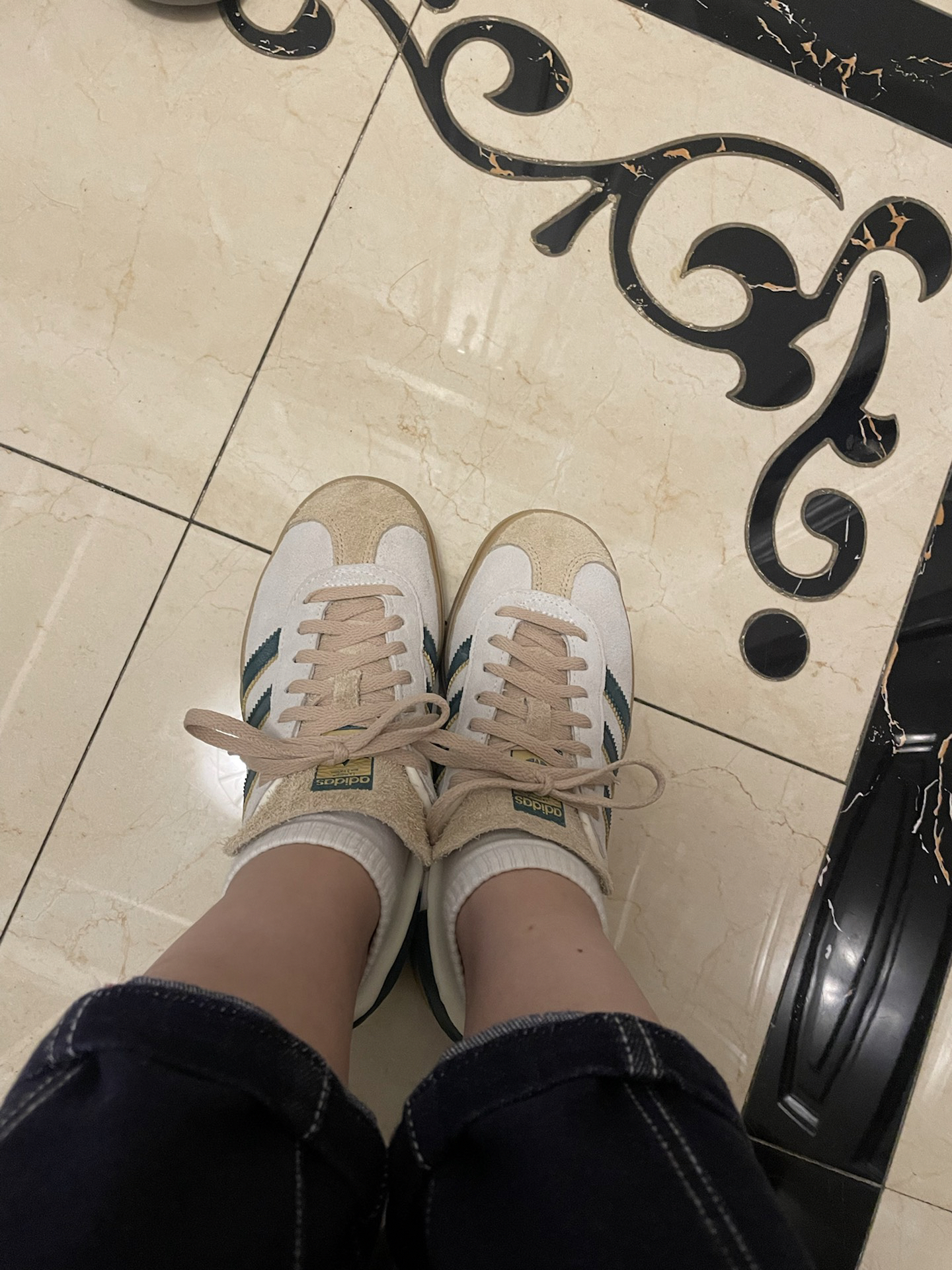 custom review-Adidas Originals GAZELLE BOLD W Abrasion Resistant Низкие Кроссовки для скейтбординга Женские Белые Зеленые