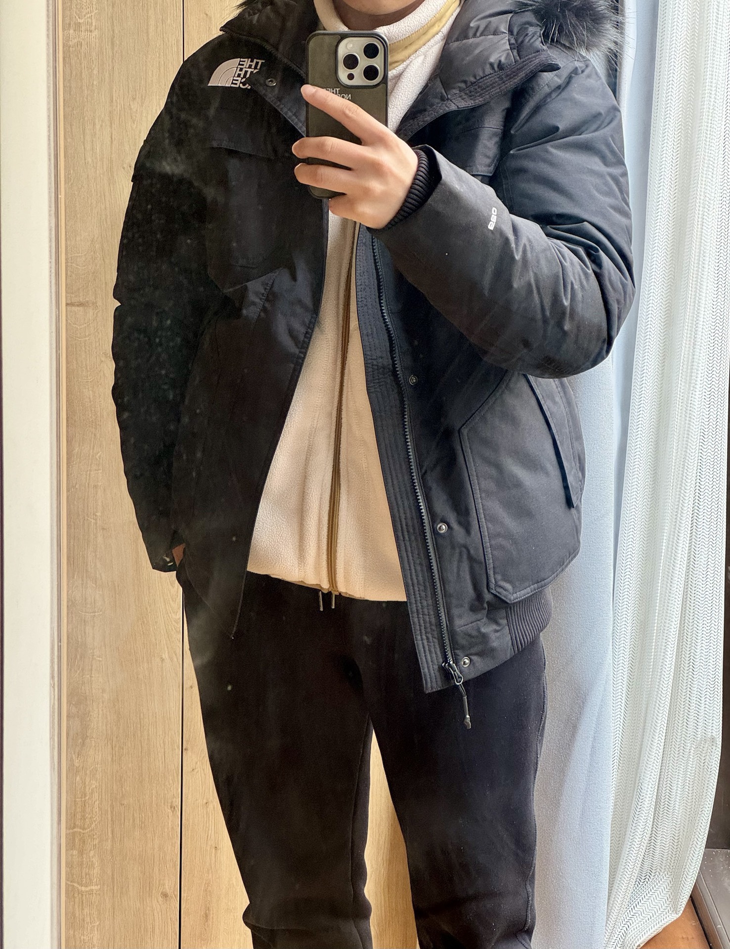 custom review-THE NORTH FACE GOTHAM 3 Down Jacket Unisex Black