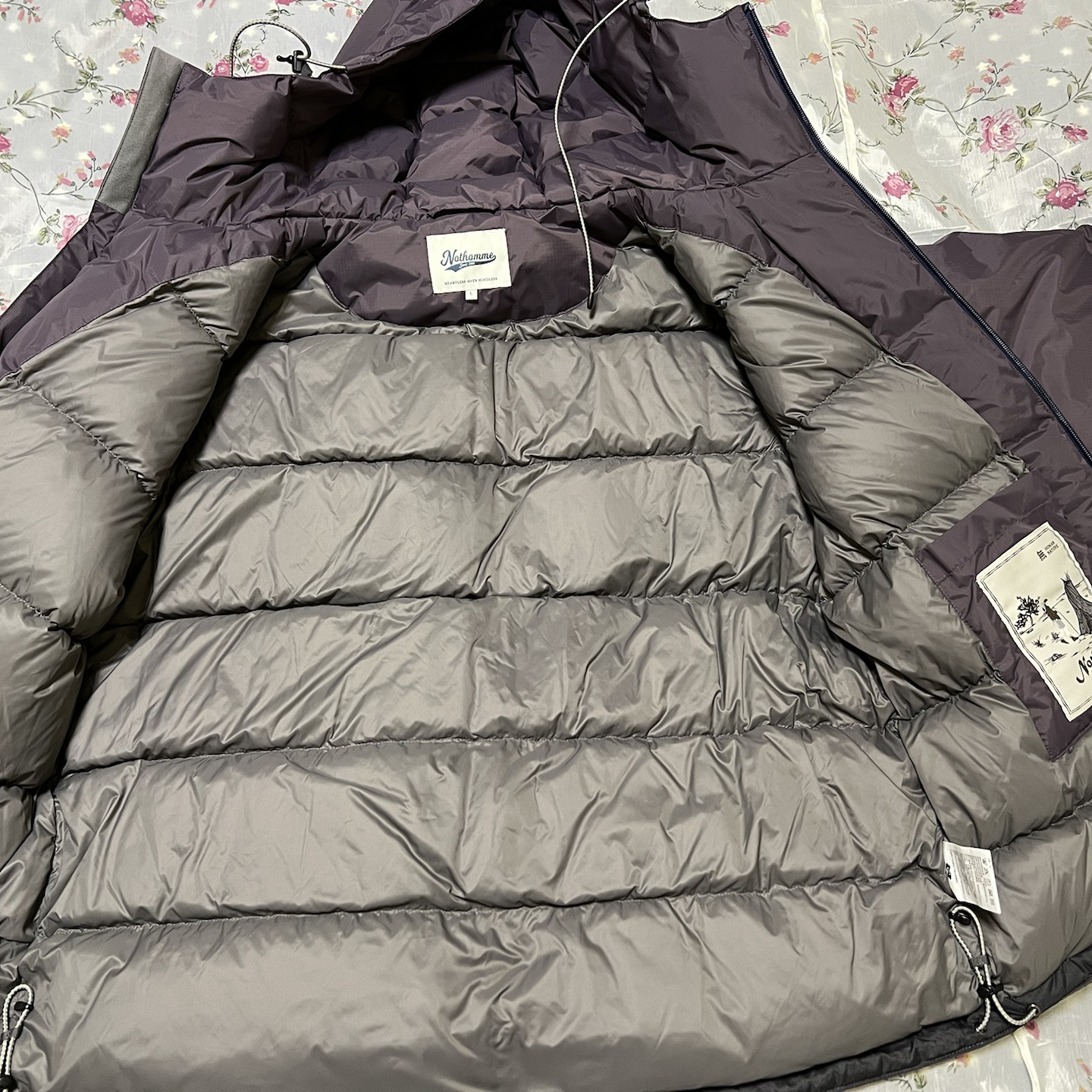 custom review-NOTHOMME Пуховик Пальто Унисекс