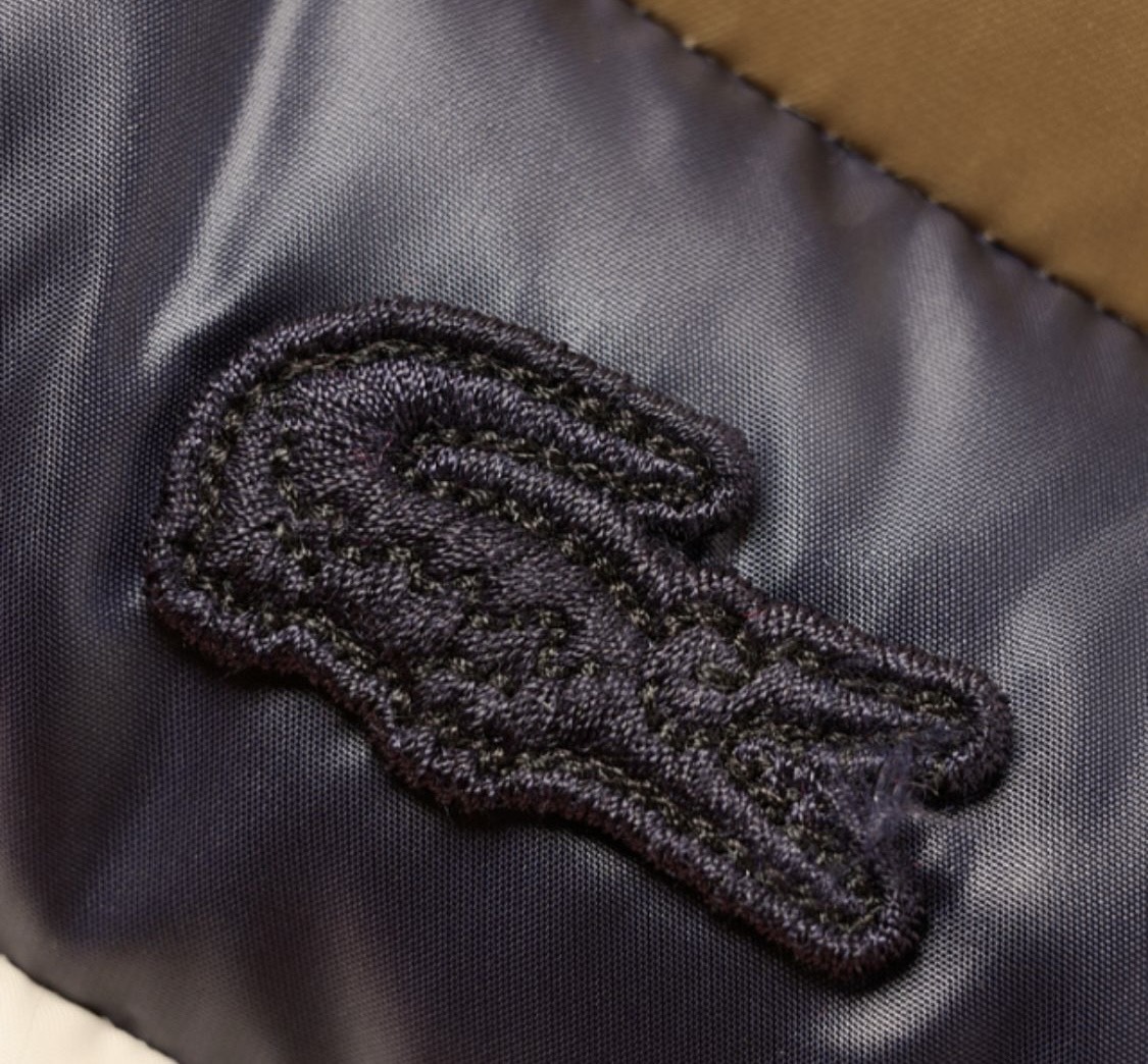 custom review-Пуховик LACOSTE Collaboration Мужской Темно-синий Серый