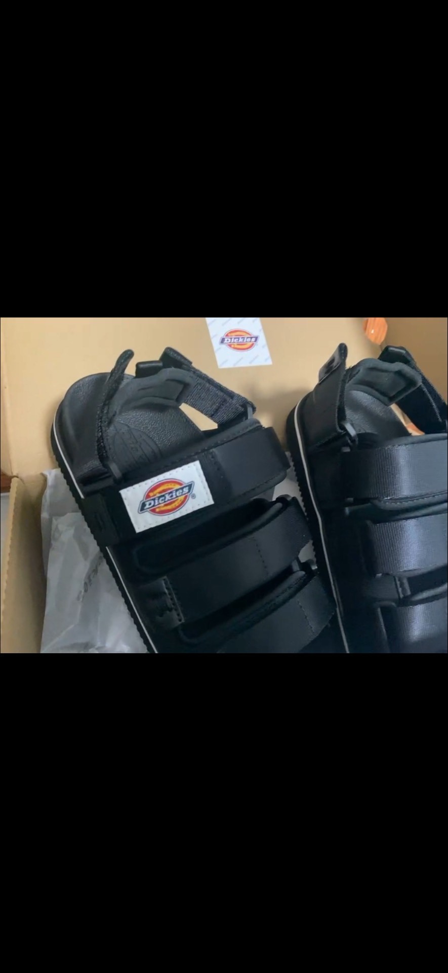 custom review-Dickies Пляжные сандалии Унисекс Черные