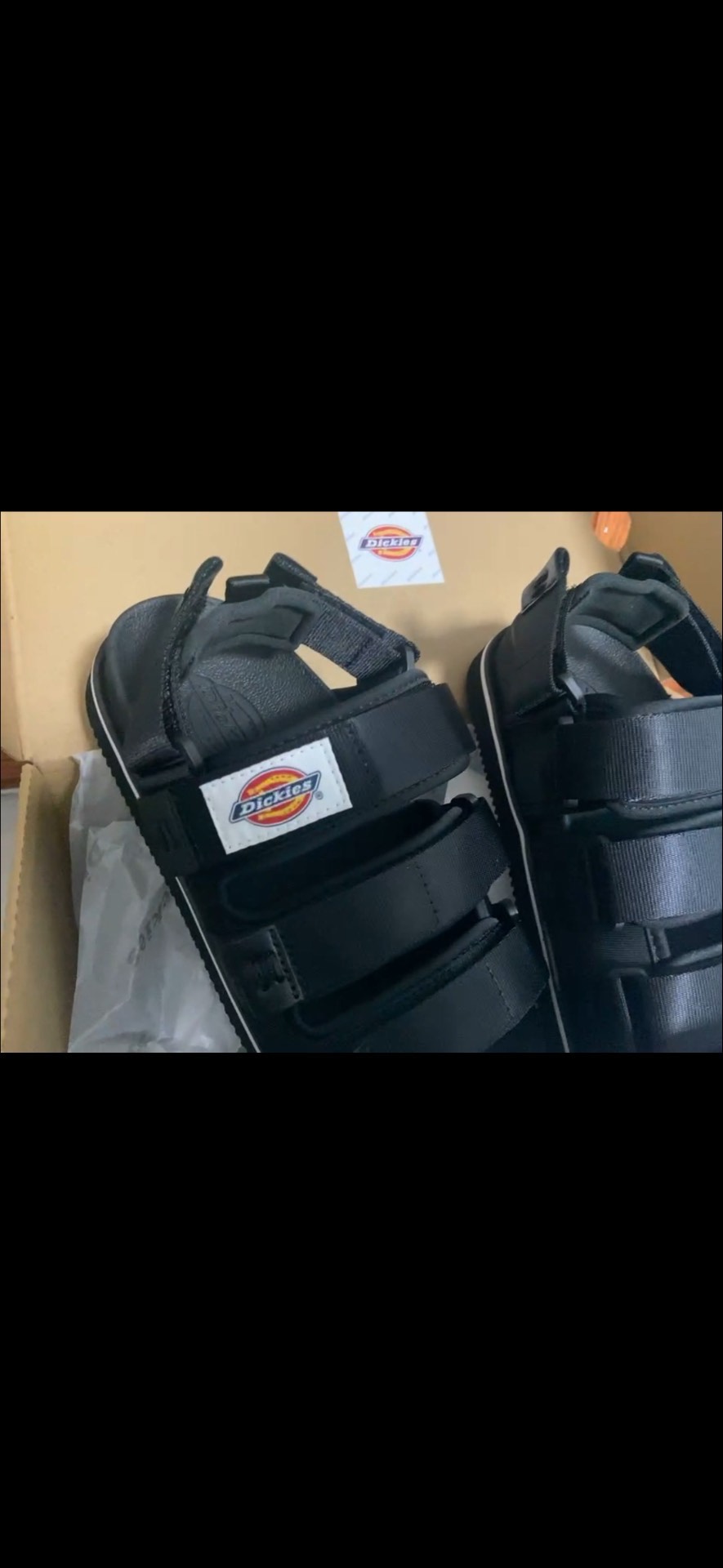 custom review-Dickies Пляжные сандалии Унисекс Черные