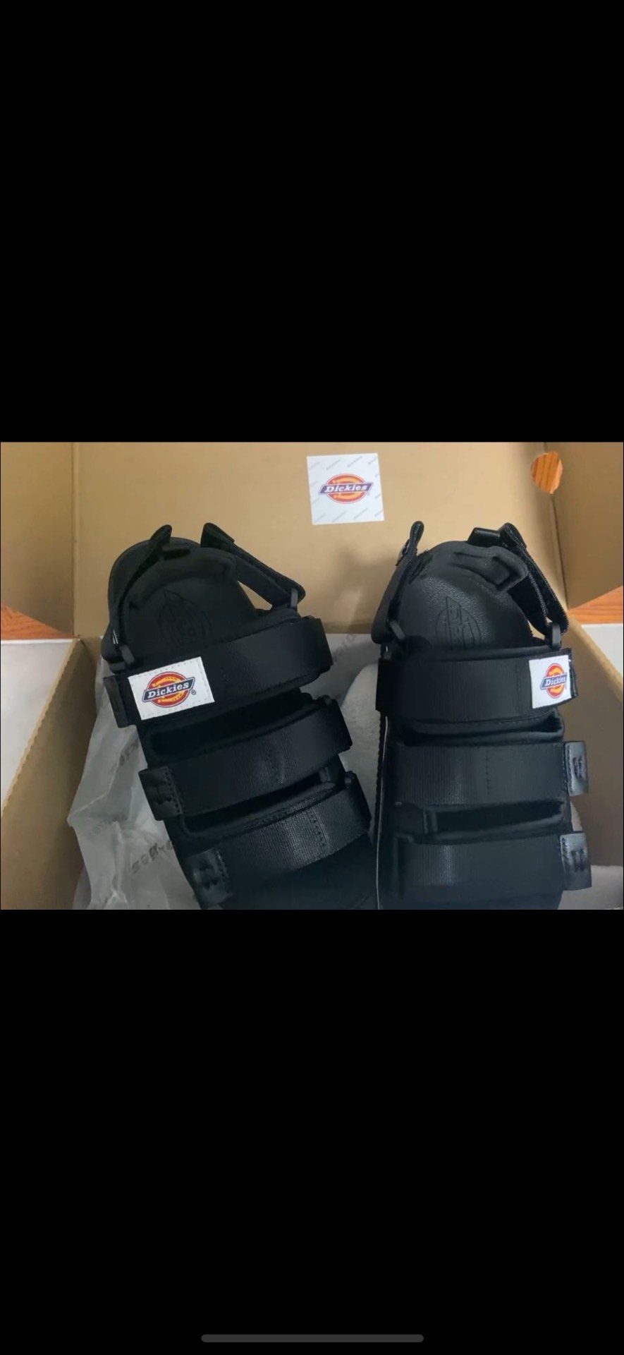 custom review-Dickies Пляжные сандалии Унисекс Черные