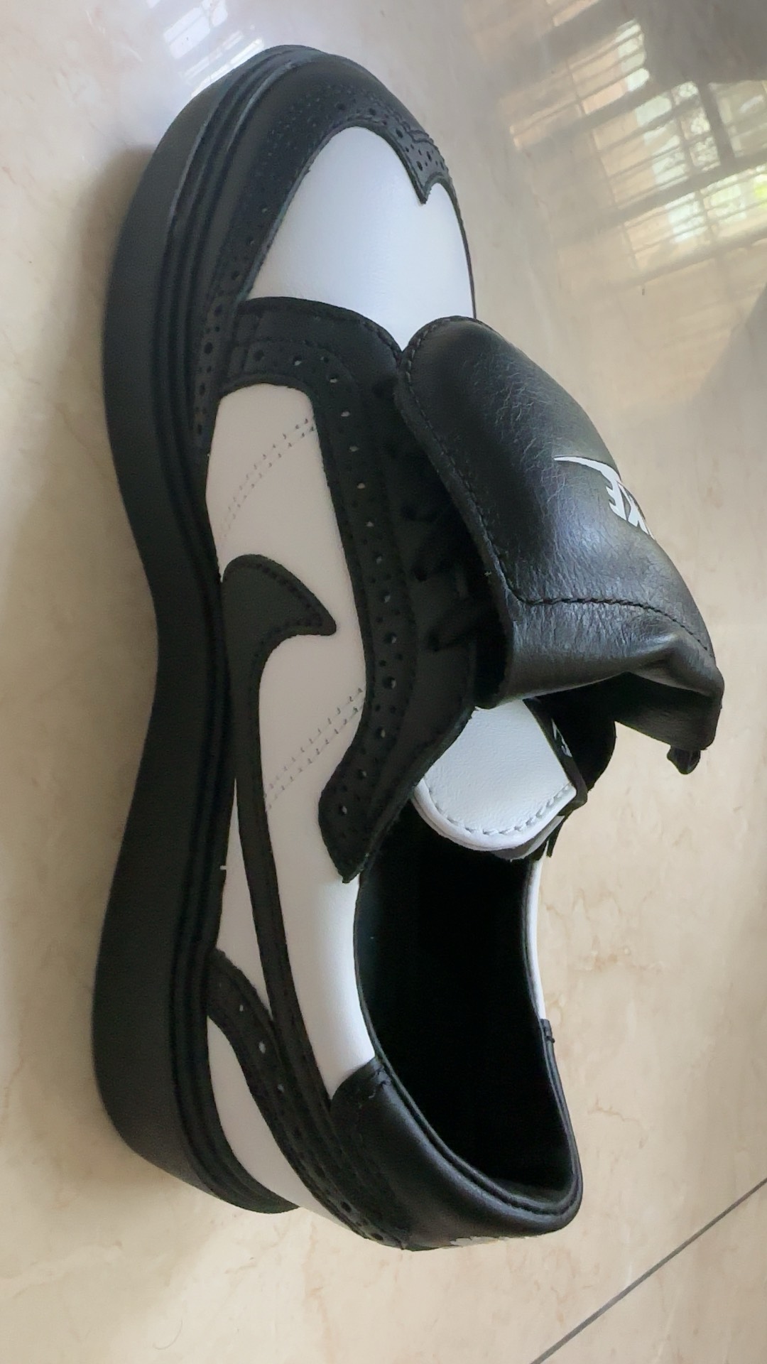 custom review-PEACEMINUSONE x Nike Kwondo Slip-resistant Abrasion-resistant Легкий Low Top Скейтборд Кроссовки Unisex Черный Белый