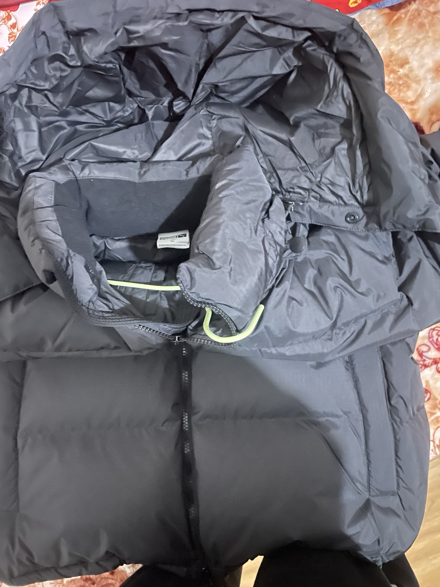 custom review-PUMA Черный Мужской Пуховик