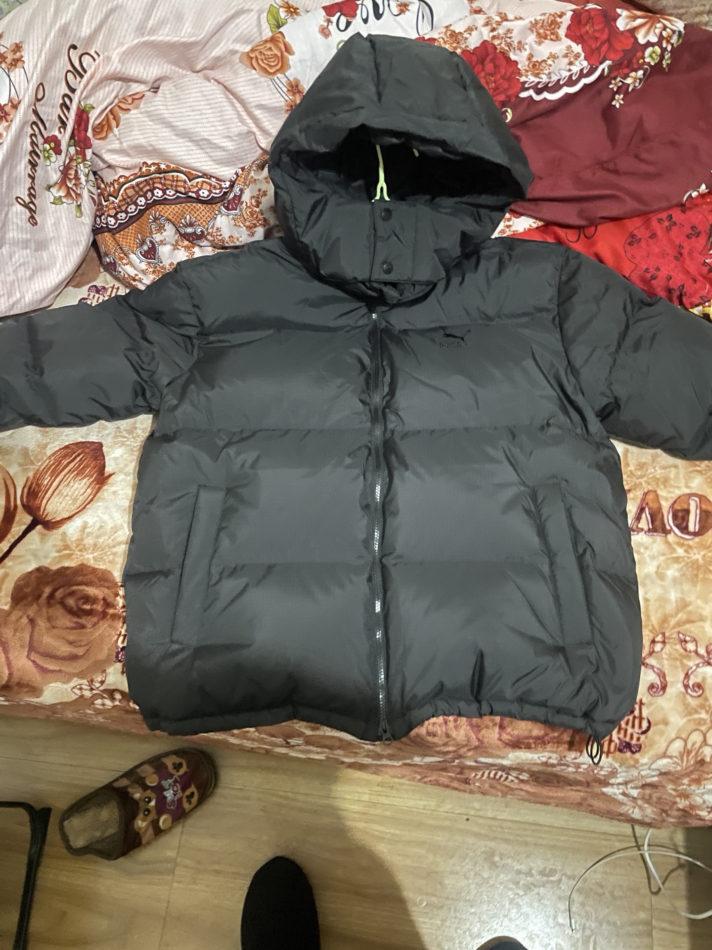 custom review-PUMA Черный Мужской Пуховик