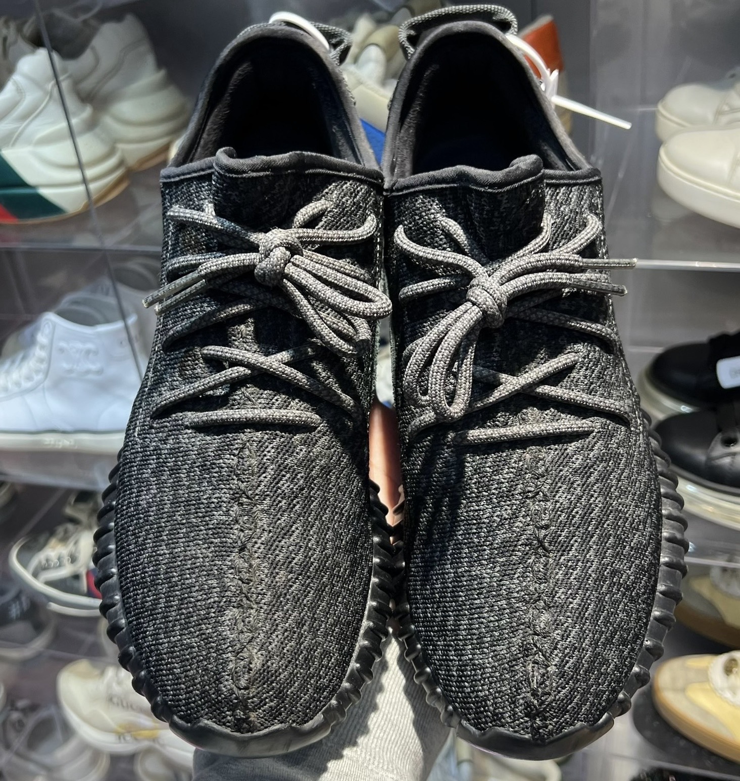 custom review-Adidas Originals Yeezy Boost 350 Черный Воин Пират Черный Низкий Топ Повседневная Обувь Унисекс Черный Выпуск 2023