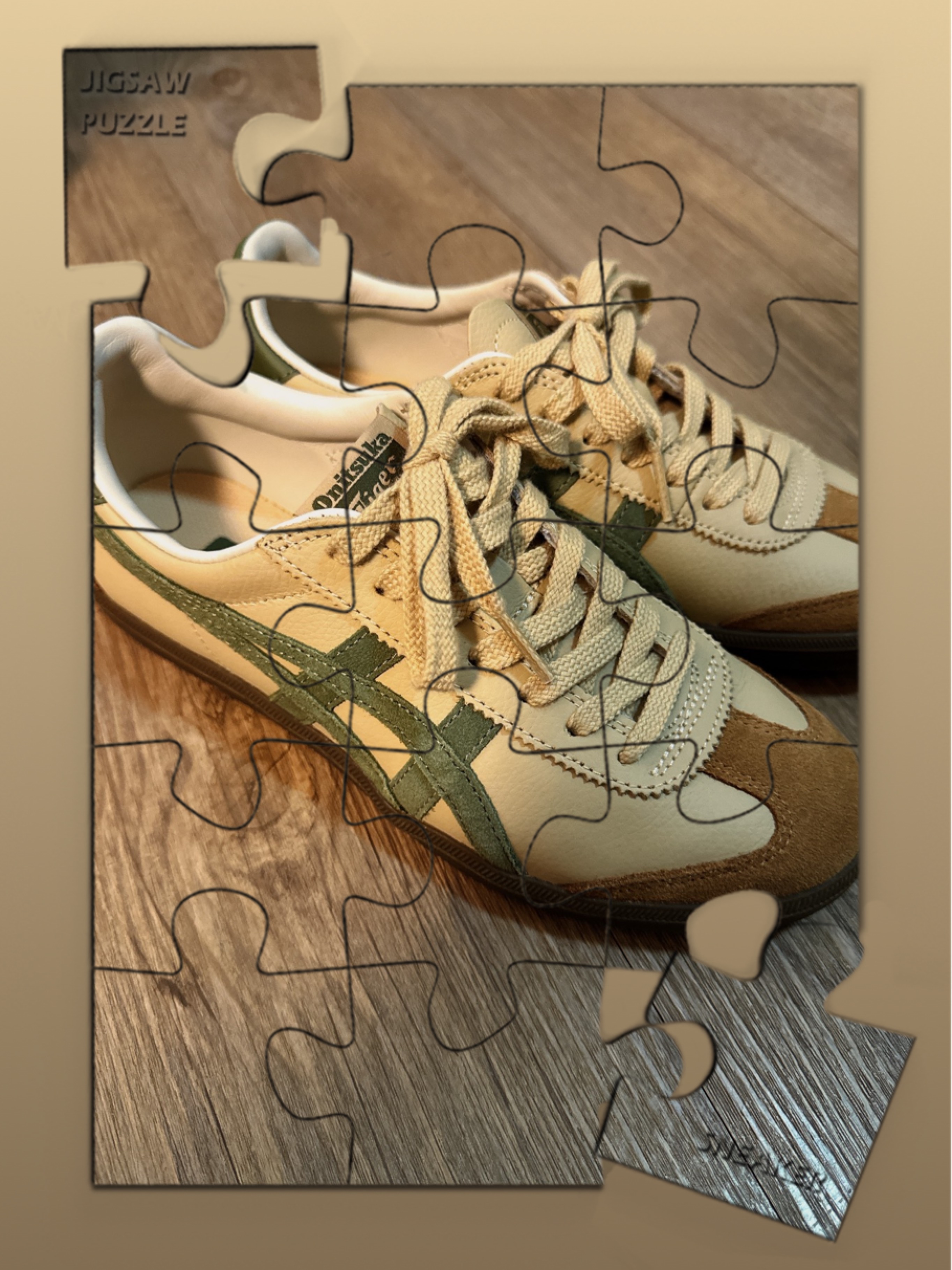 custom review-Onitsuka Tiger Tokuten 'Beige Green'