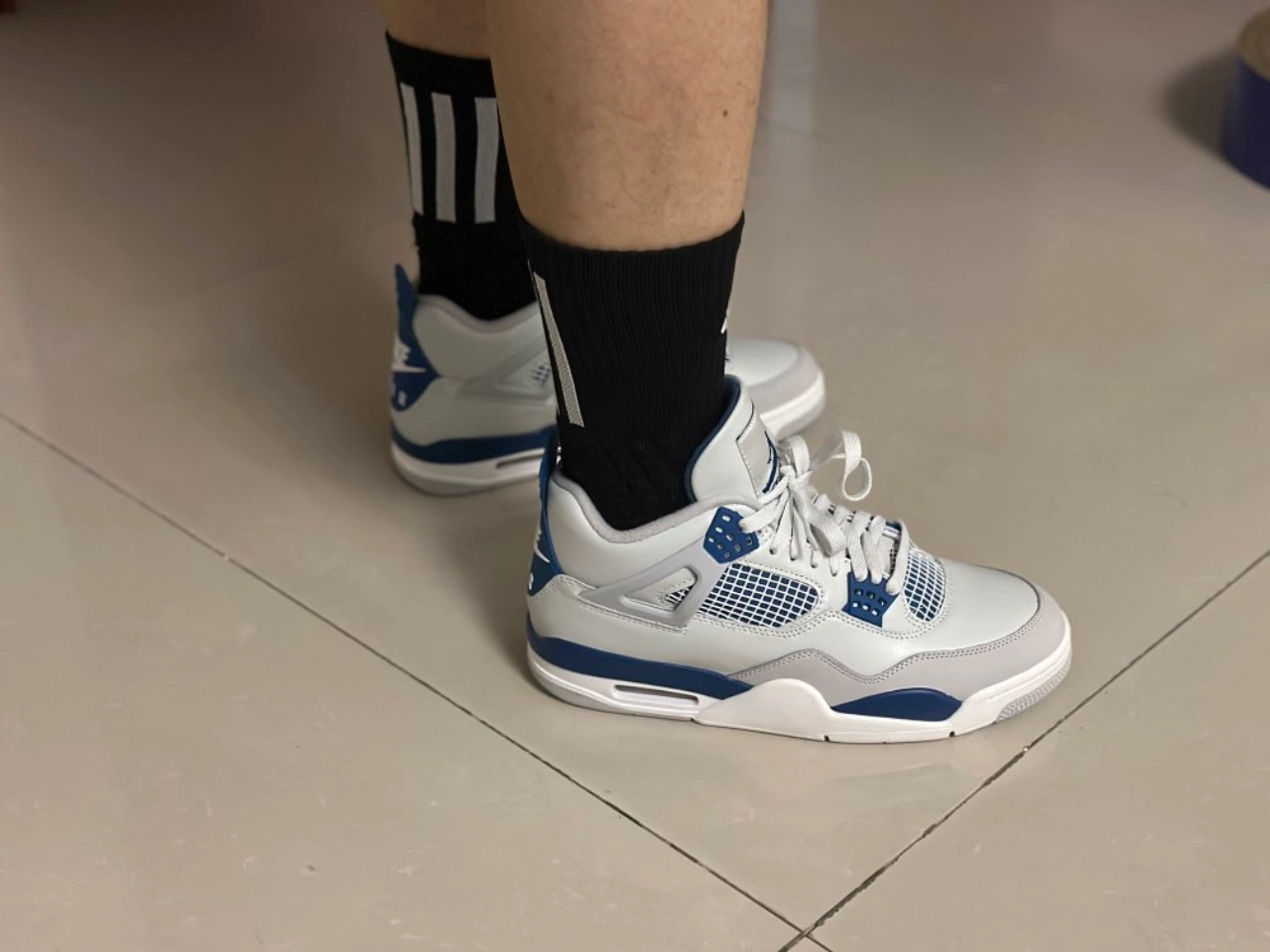 custom review-Jordan 4 Retro Military Blue 2024