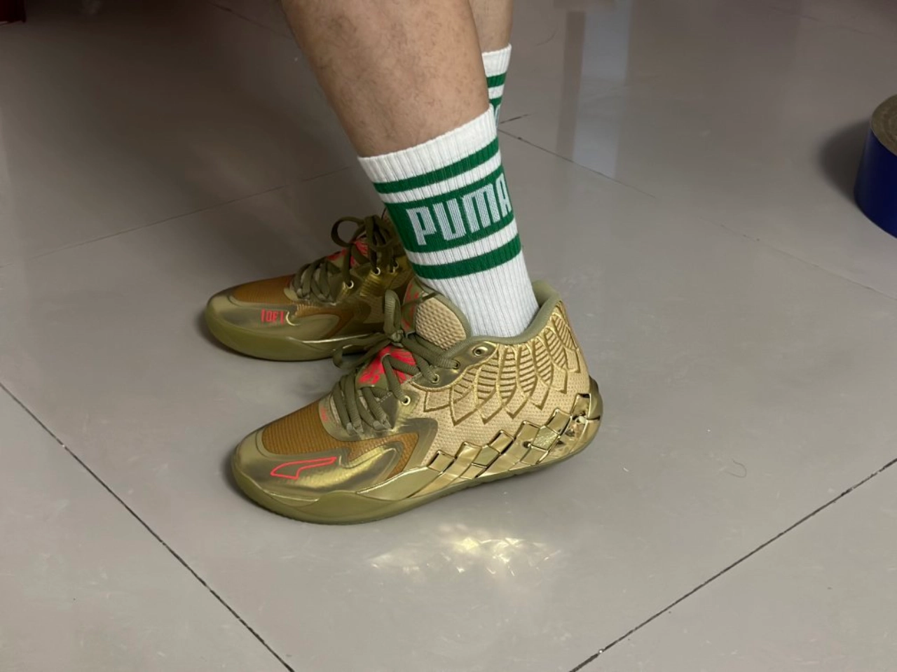 custom review-puma avis LaMelo Ball MB.01 Golden Child