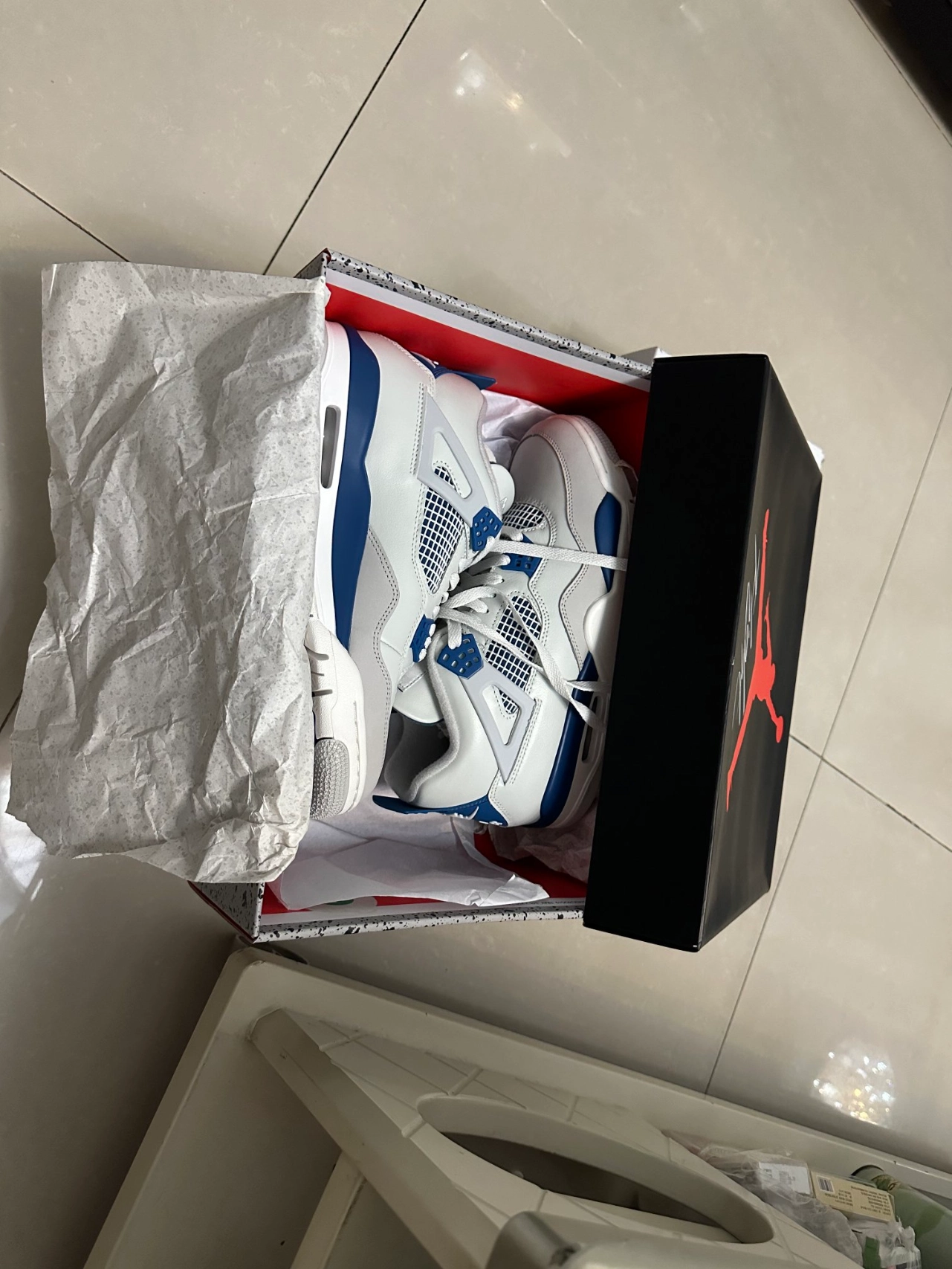 custom review-Jordan 4 Retro Military Blue 2024