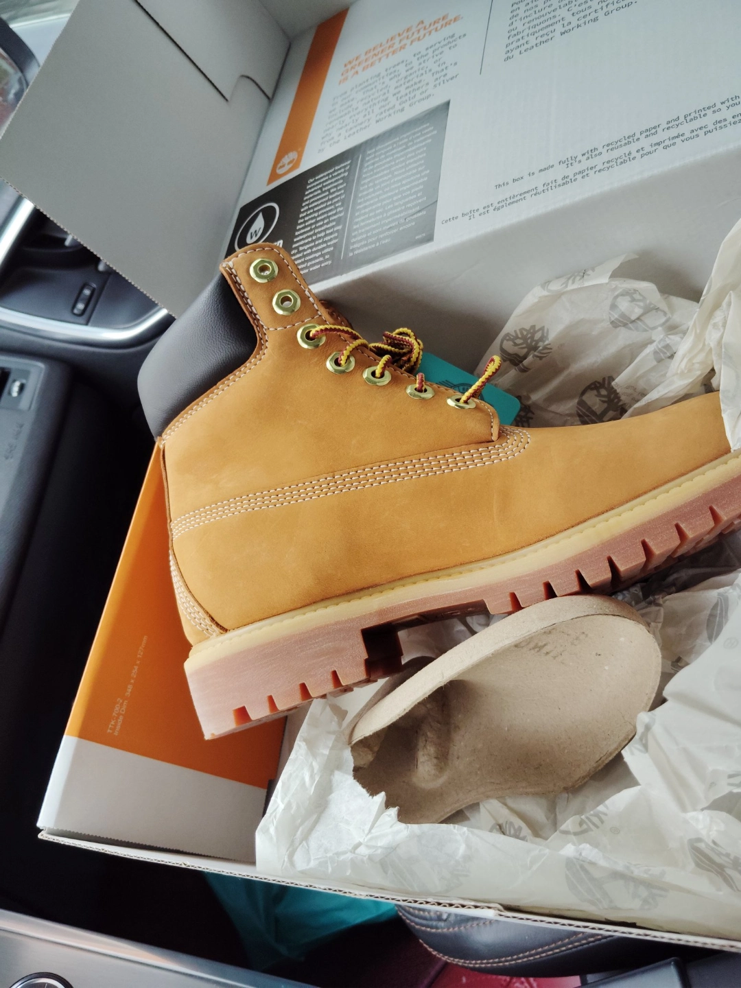 custom review-Timberland PREMIUM Yellow Boots Martin Boots Мужской Loose Fit Short