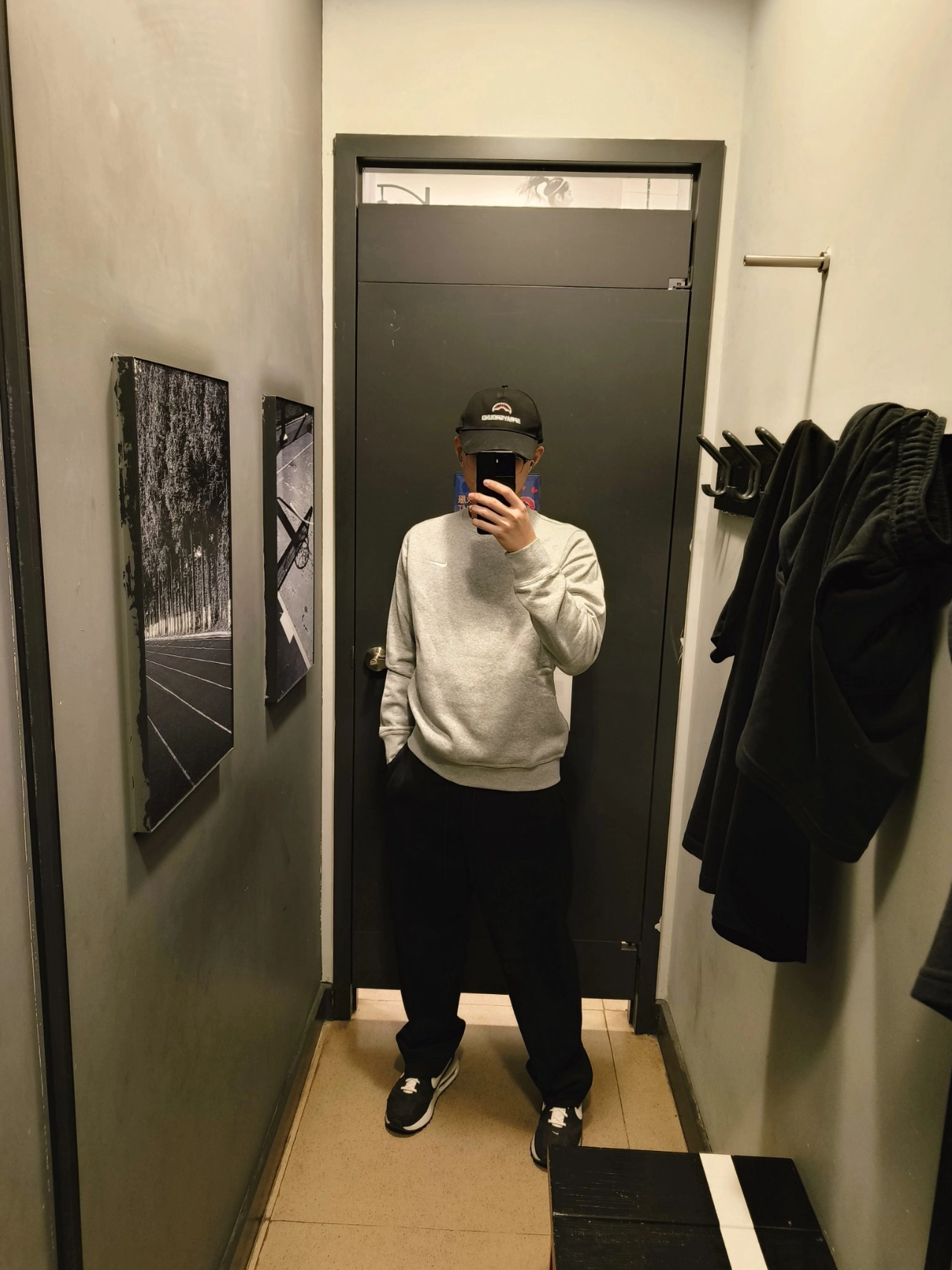 custom review-Nike FW23 Вязаные тренировочные брюки мужские черные