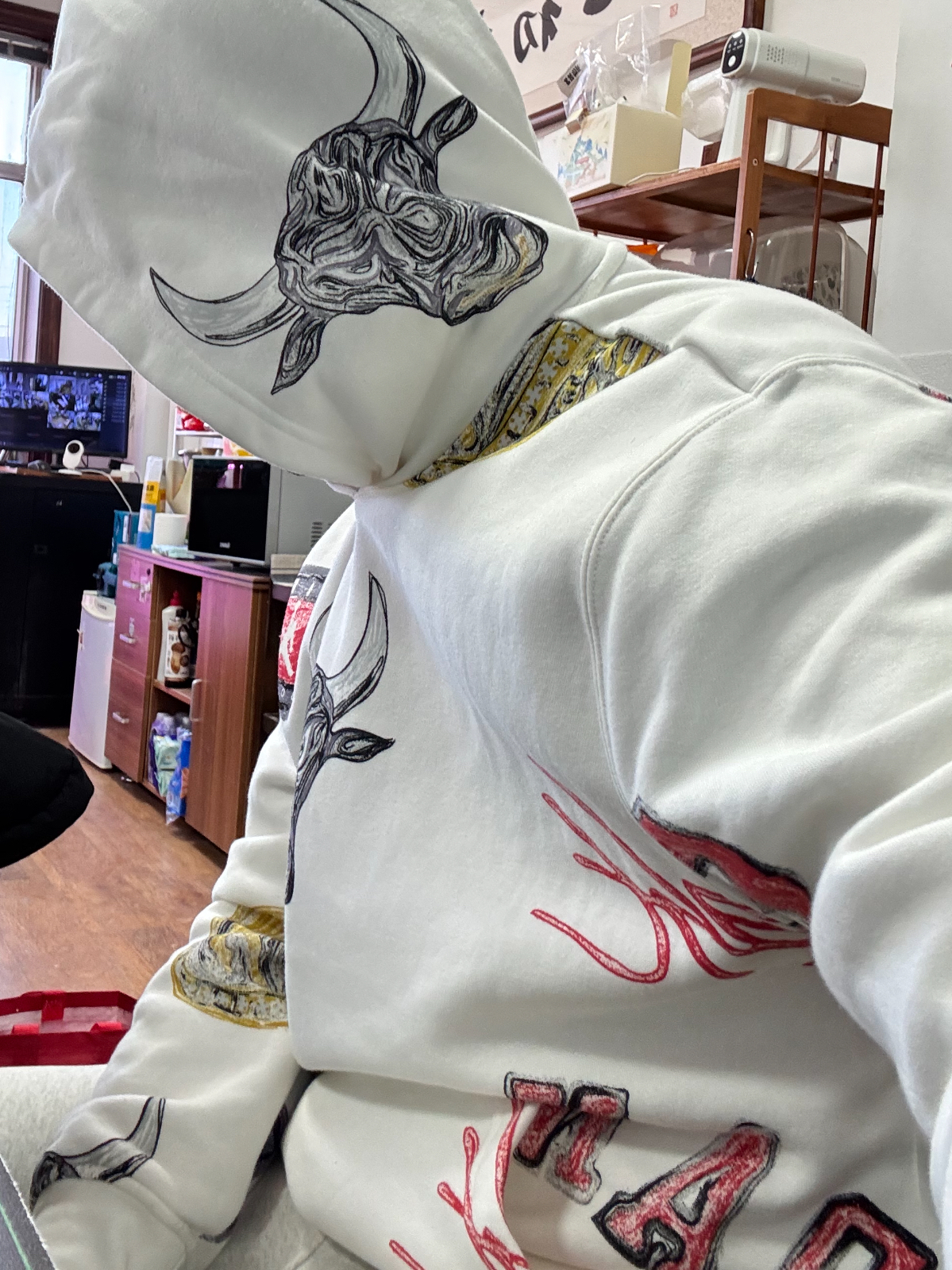 custom review-Джордан Brooklyn Свитшот Мужской Парус Белый