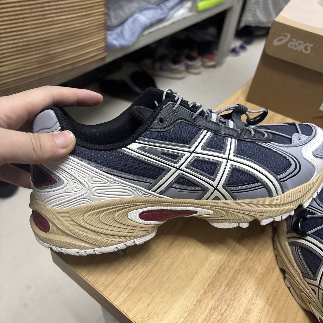 custom review-ASICS Гель Kahana TR V4 Устойчивый к истиранию Низкий Топ Повседневная Обувь Унисекс Серый