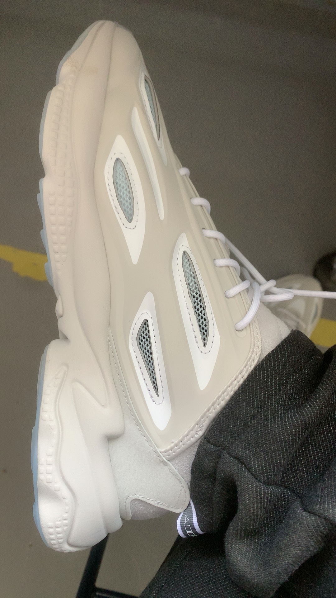 custom review-Adidas Originals Ozweego Celo противоскользящий устойчивый к истиранию низкий топ повседневная обувь унисекс серый