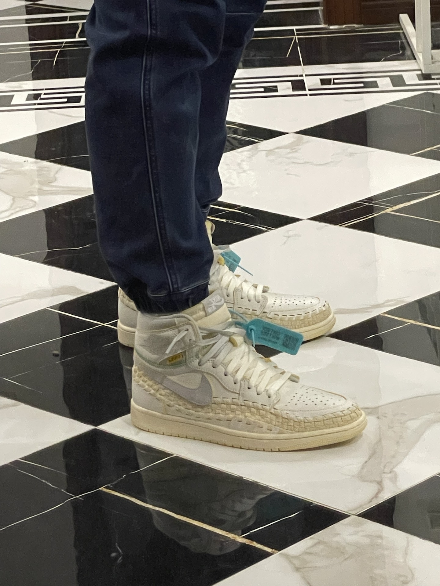 custom review-JORDAN Air Jordan 1 Винтажные баскетбольные кроссовки High Top Унисекс