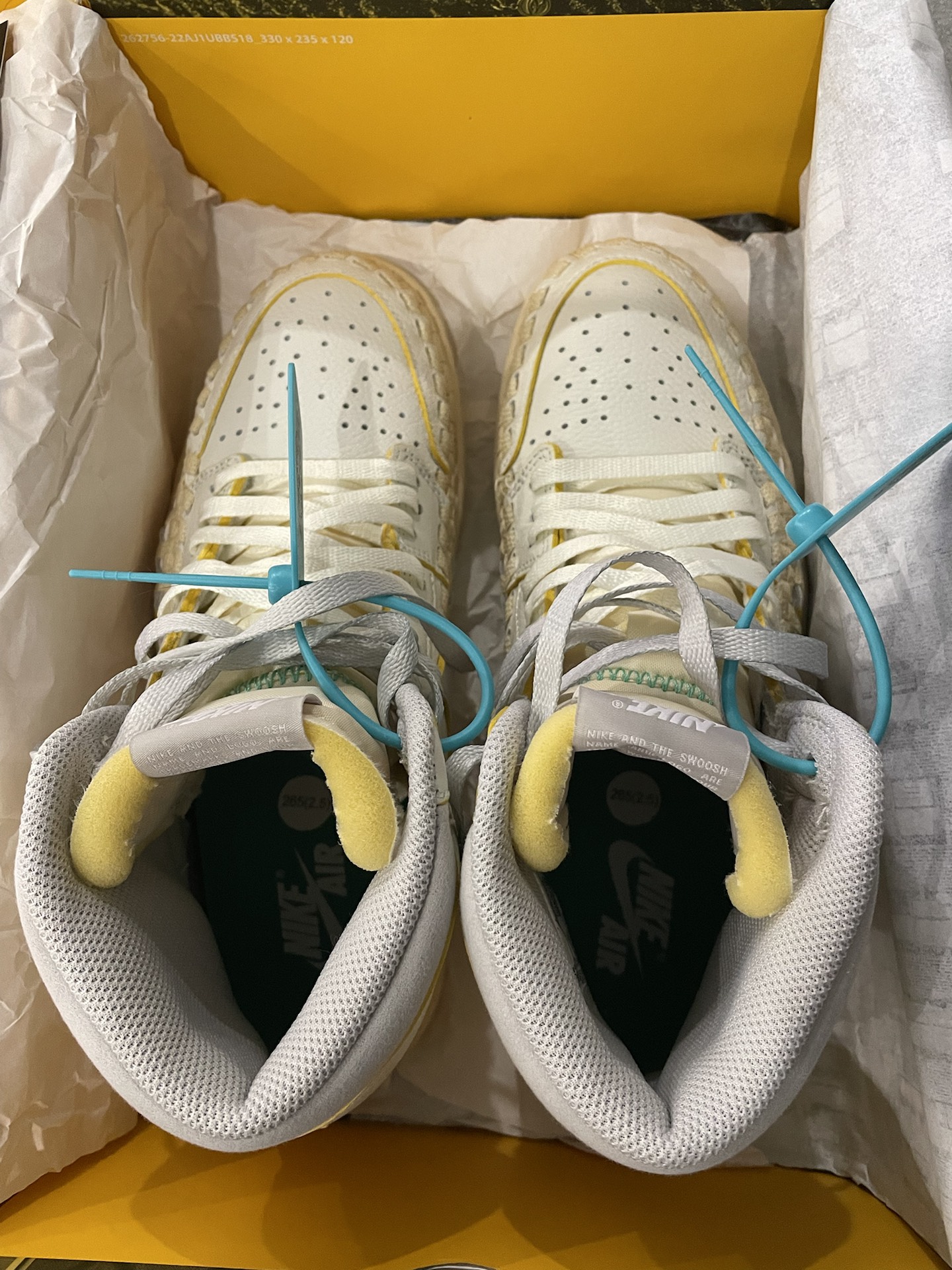 custom review-JORDAN Air Jordan 1 Винтажные баскетбольные кроссовки High Top Унисекс