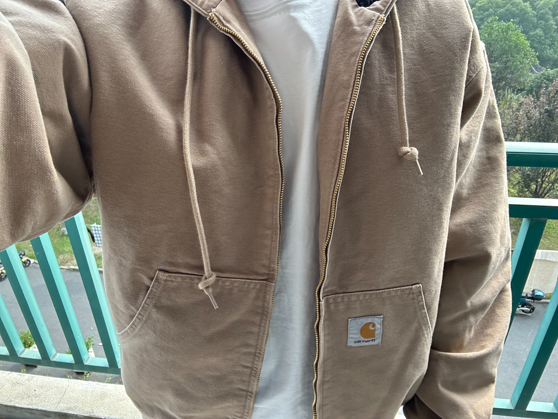 custom review-Carhartt WIP Active FW24 OG Куртка Зимняя Куртка Унисекс Хаки