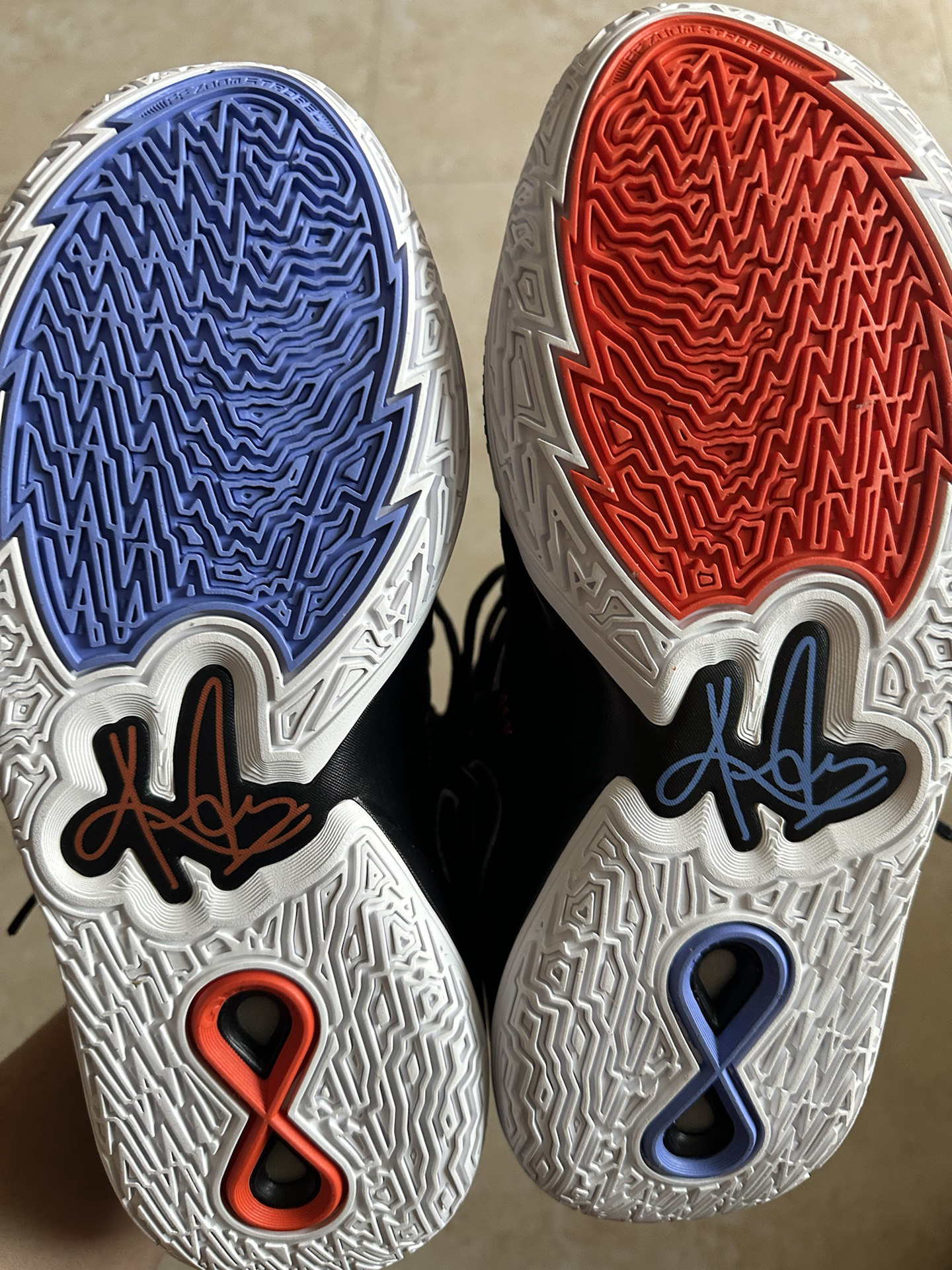 custom review-Nike Kyrie Infinity EP "Fire And Ice"