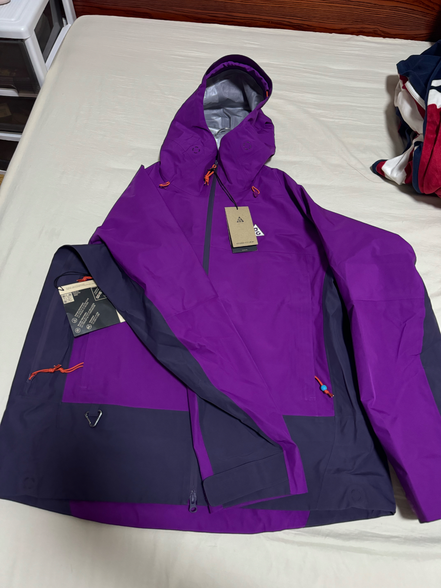 custom review-Nike Storm FITACG Collection Misery Ridge Куртки и Пальто Унисекс Фиолетовый