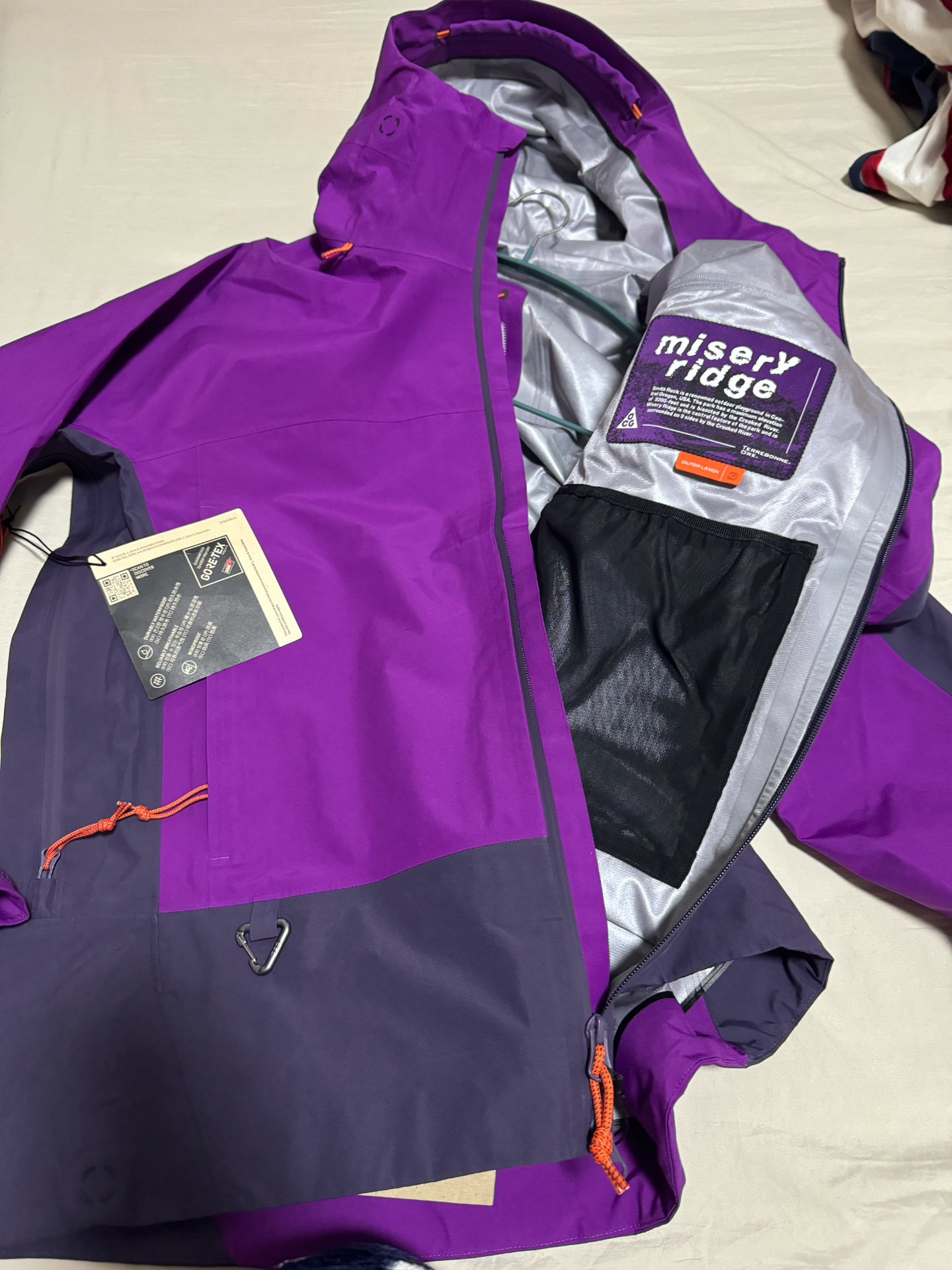 custom review-Nike Storm FITACG Collection Misery Ridge Куртки и Пальто Унисекс Фиолетовый