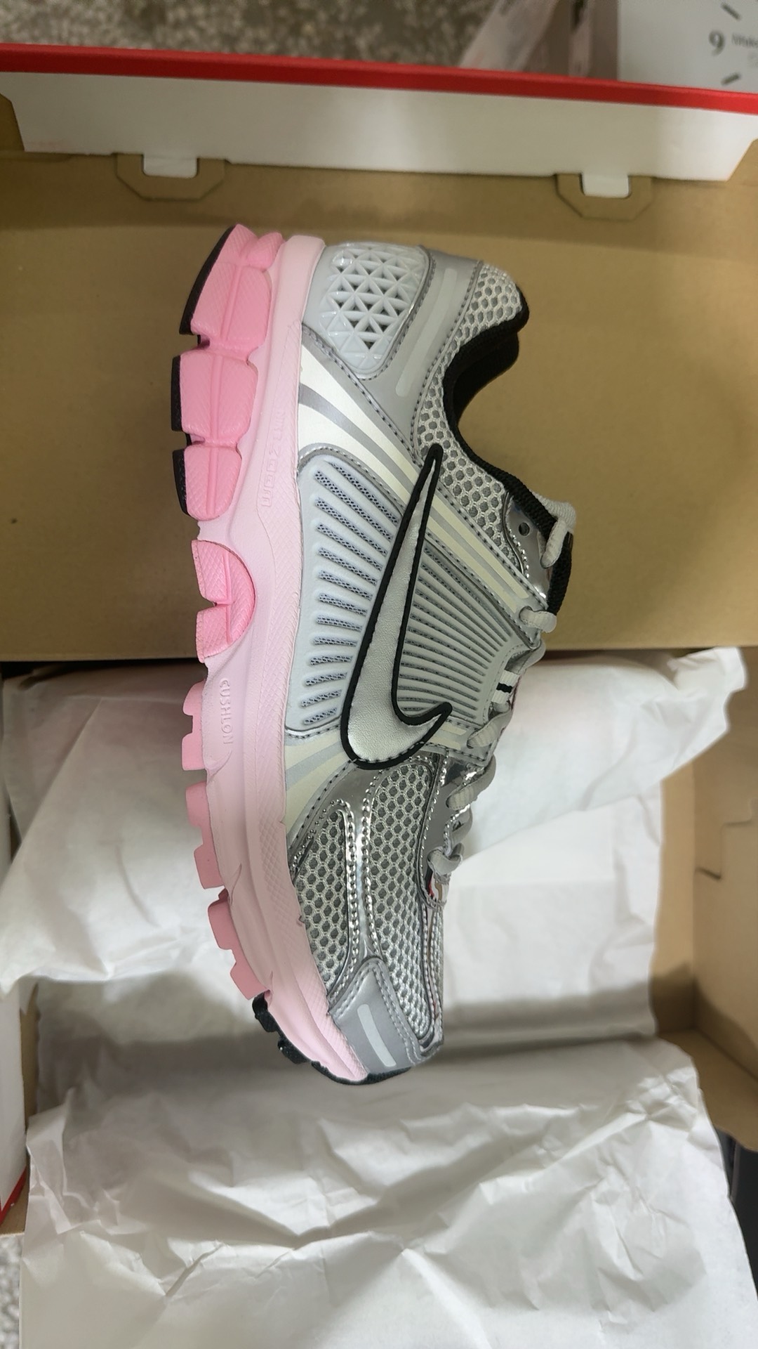 custom review-Nike Zoom Vomero 5 Photon Dust Pink Foam Women's