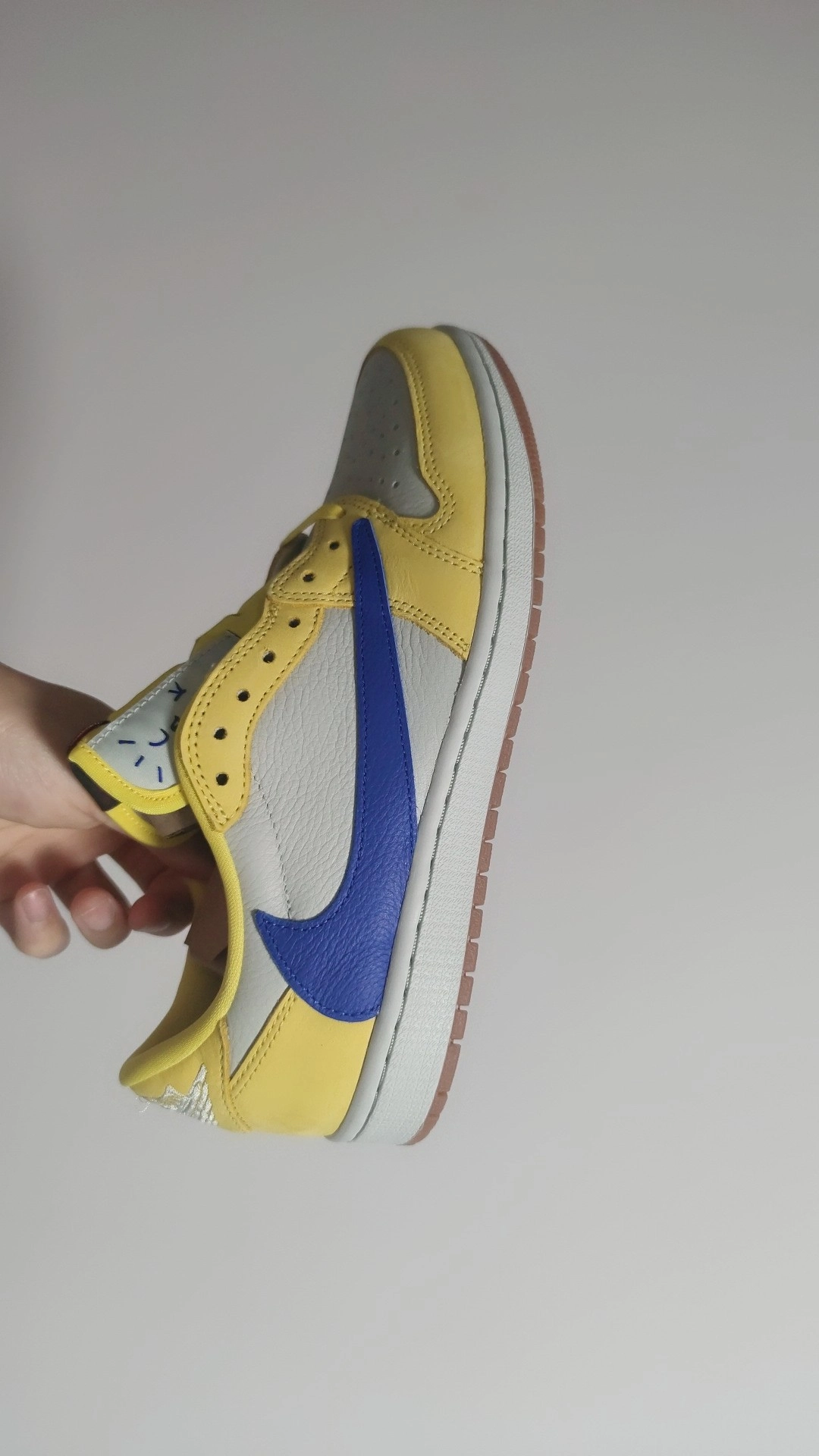 custom review-Jordan 1 Retro Low OG SP Travis Scott Canary Women's