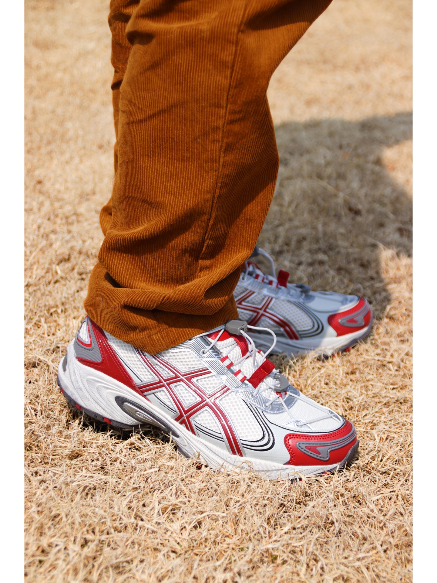 ASICS 1203A305400 関税送料込 Asics Gel-Kahana Tr V4 'Red Silver' - POIZON