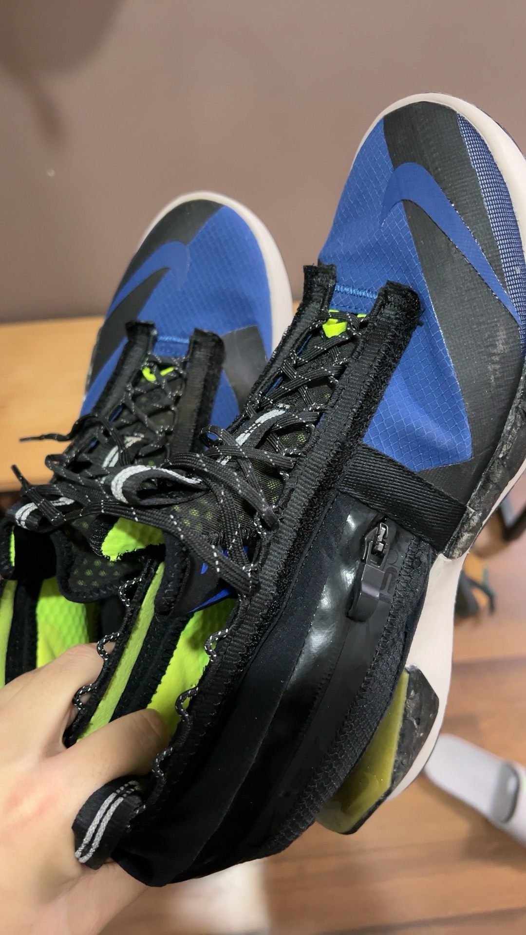 custom review-Nike ISPA Drifter Gator 'Прибрежный синий' Синтетическая кожа Противоскользящая Легкий MID Повседневная обувь Мужская