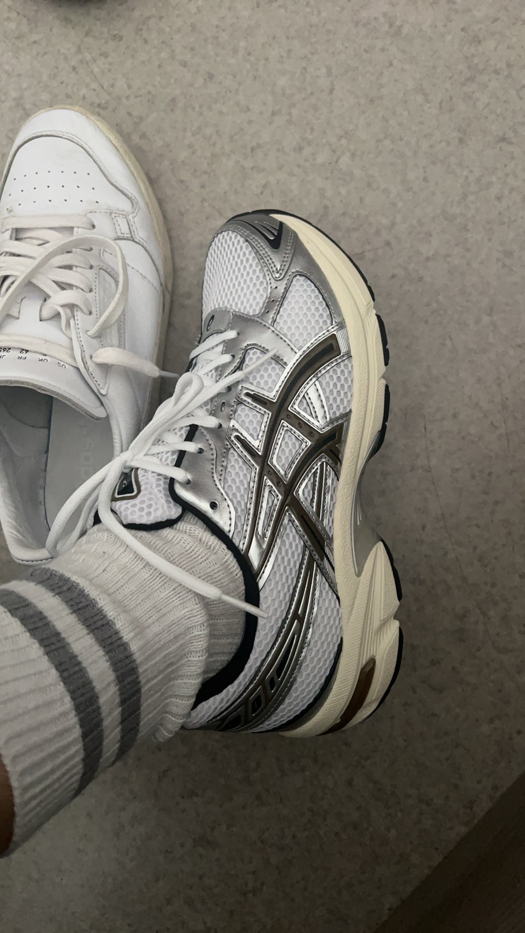 custom review-ASICS Гель 1130 Low Топ Повседневный Городской Коммутер Беговые кроссовки Мужские Белый-Коричневый