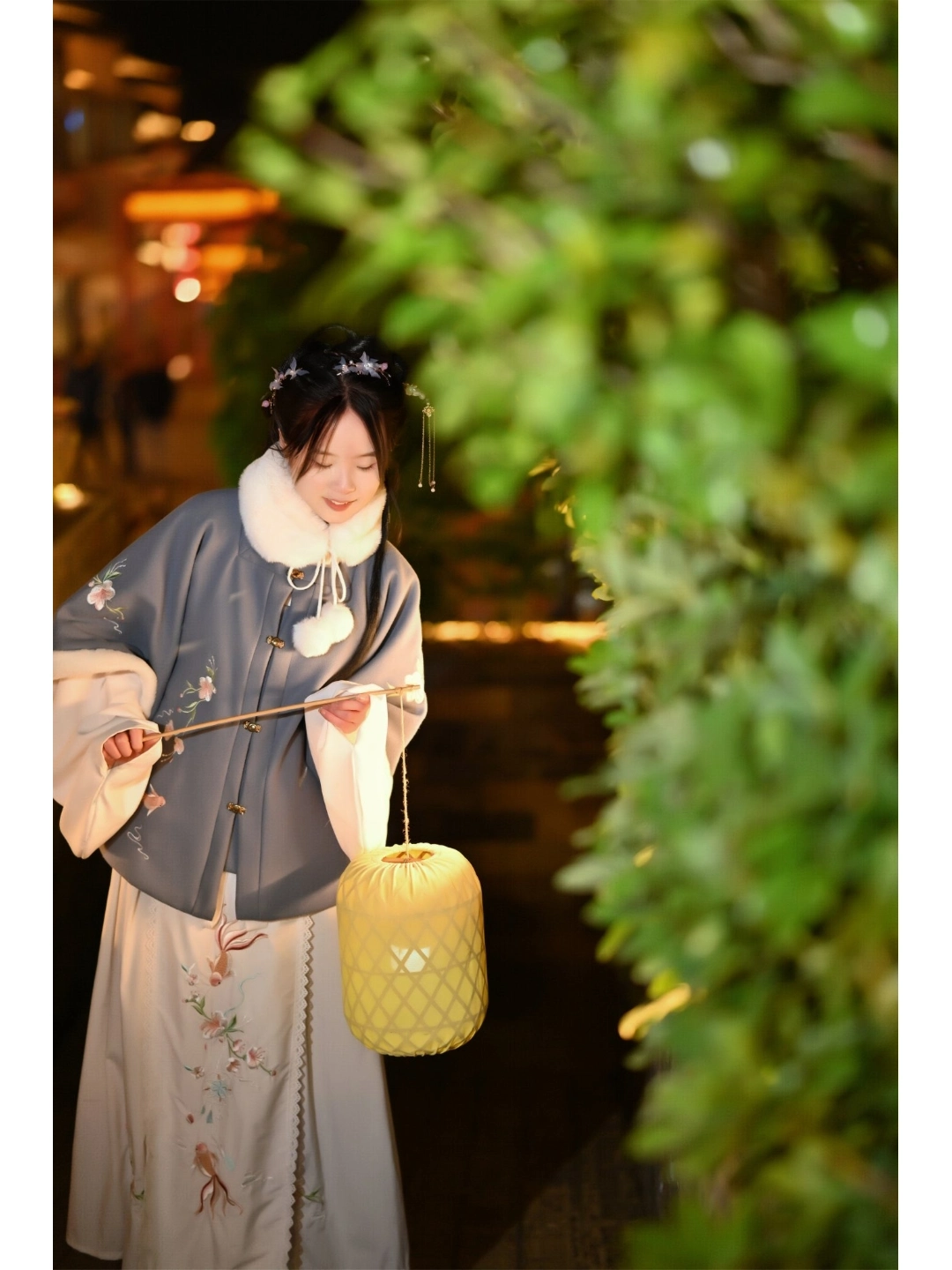 明制拜年汉服半袖短袄改良款超级美丽