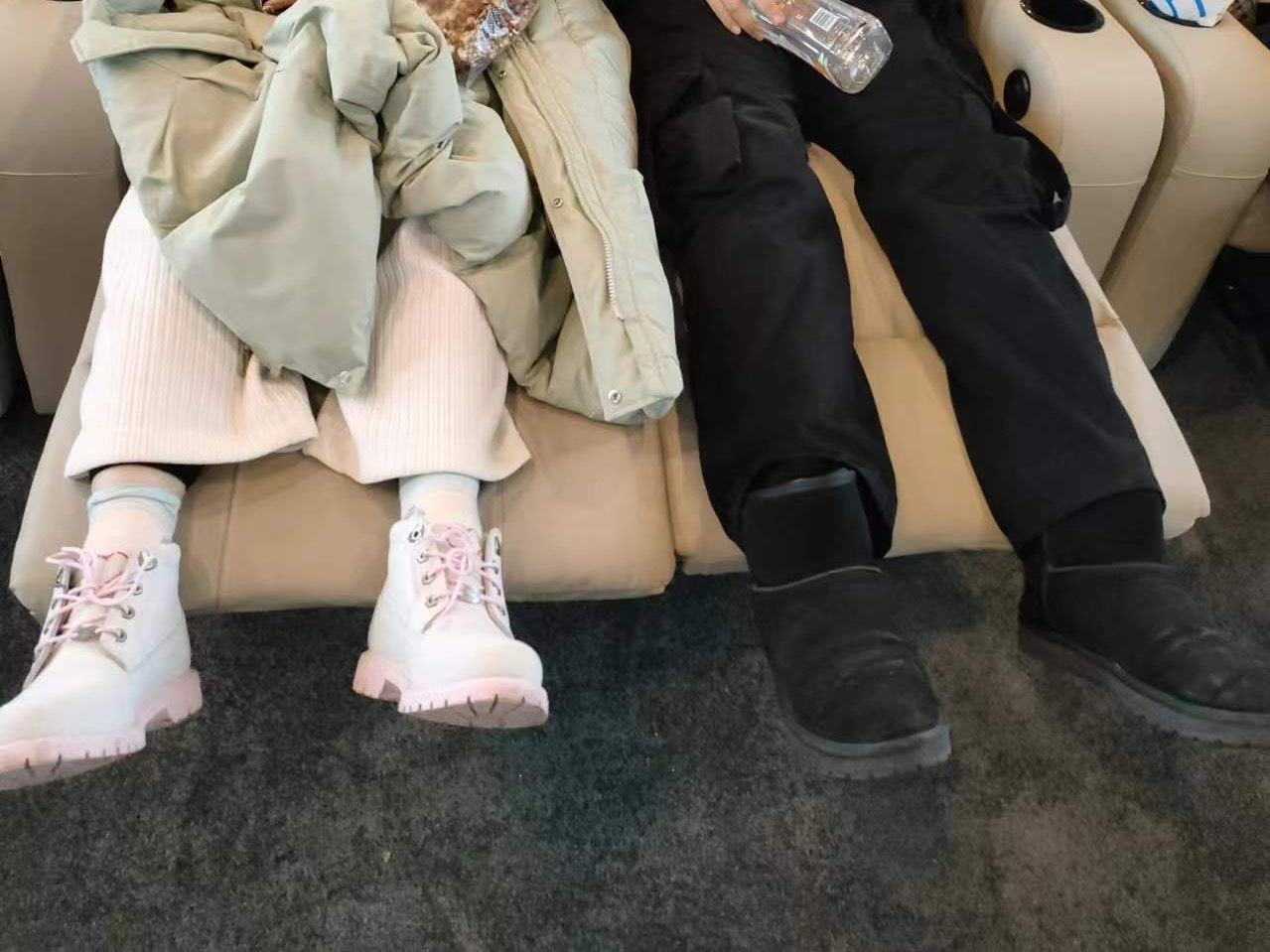 custom review-Timberland Chukka Короткий Мартин Ботинок Женские Серый Розовый