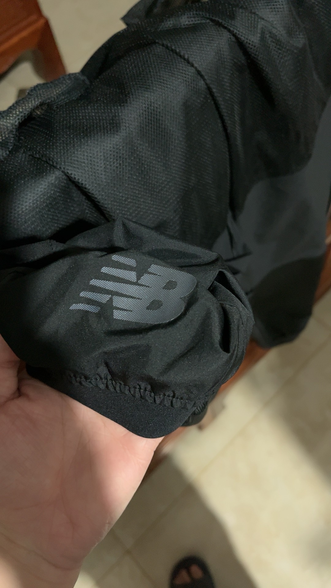 custom review-New Balance Вязаные тренировочные брюки мужские черные