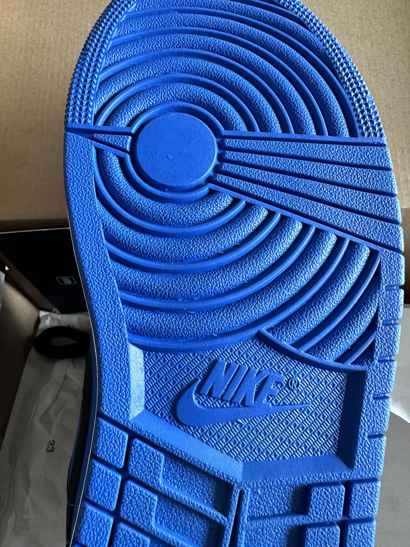 custom review-Jordan Air Jordan 1 MID 'Черный Королевский' MID Топ Винтажные баскетбольные кроссовки Мужской Синий черный