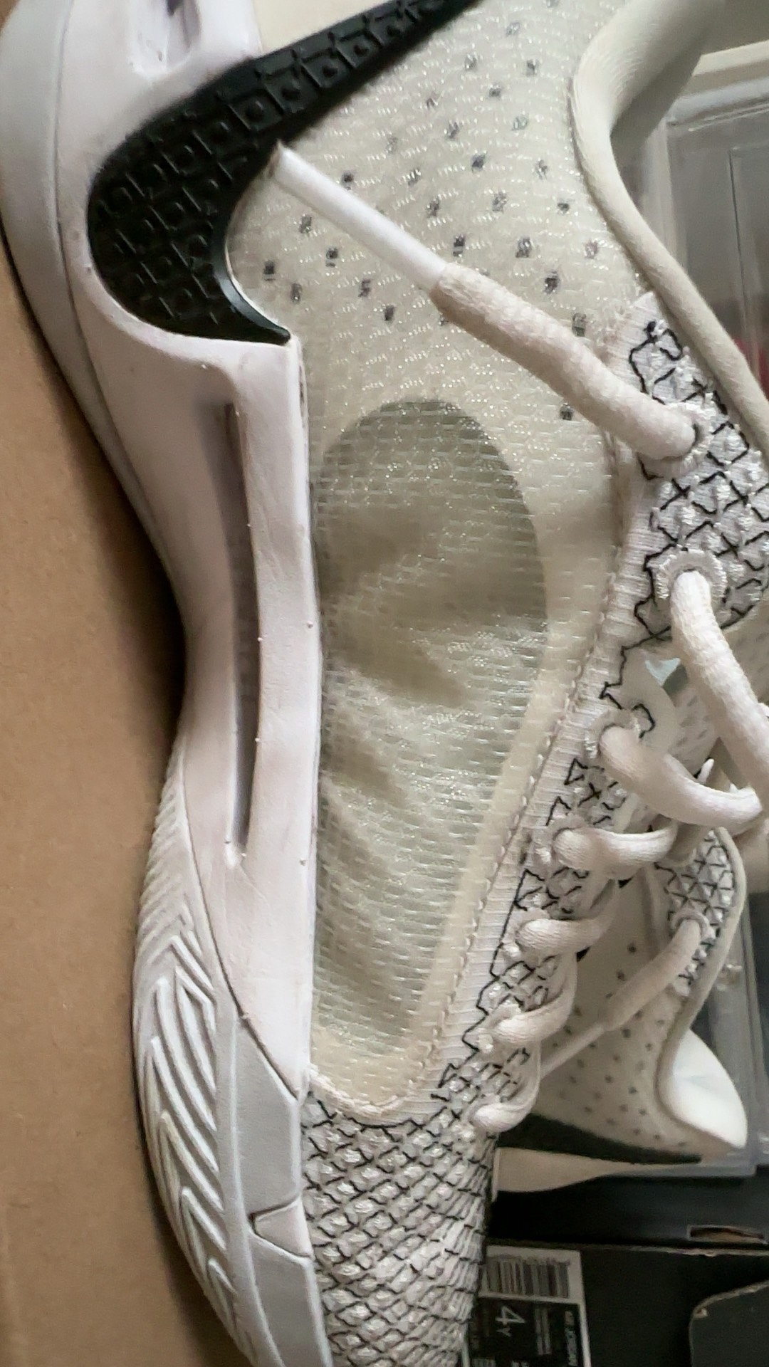custom review-Nike Sabrina 1 Magnetic 'White Black Silver' Women's