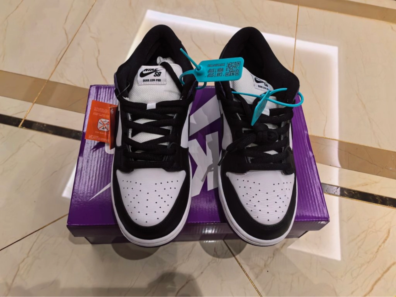 custom review-Nike Dunk SB Low Топ Скейтборд Кроссовки Унисекс Черный Фиолетовый