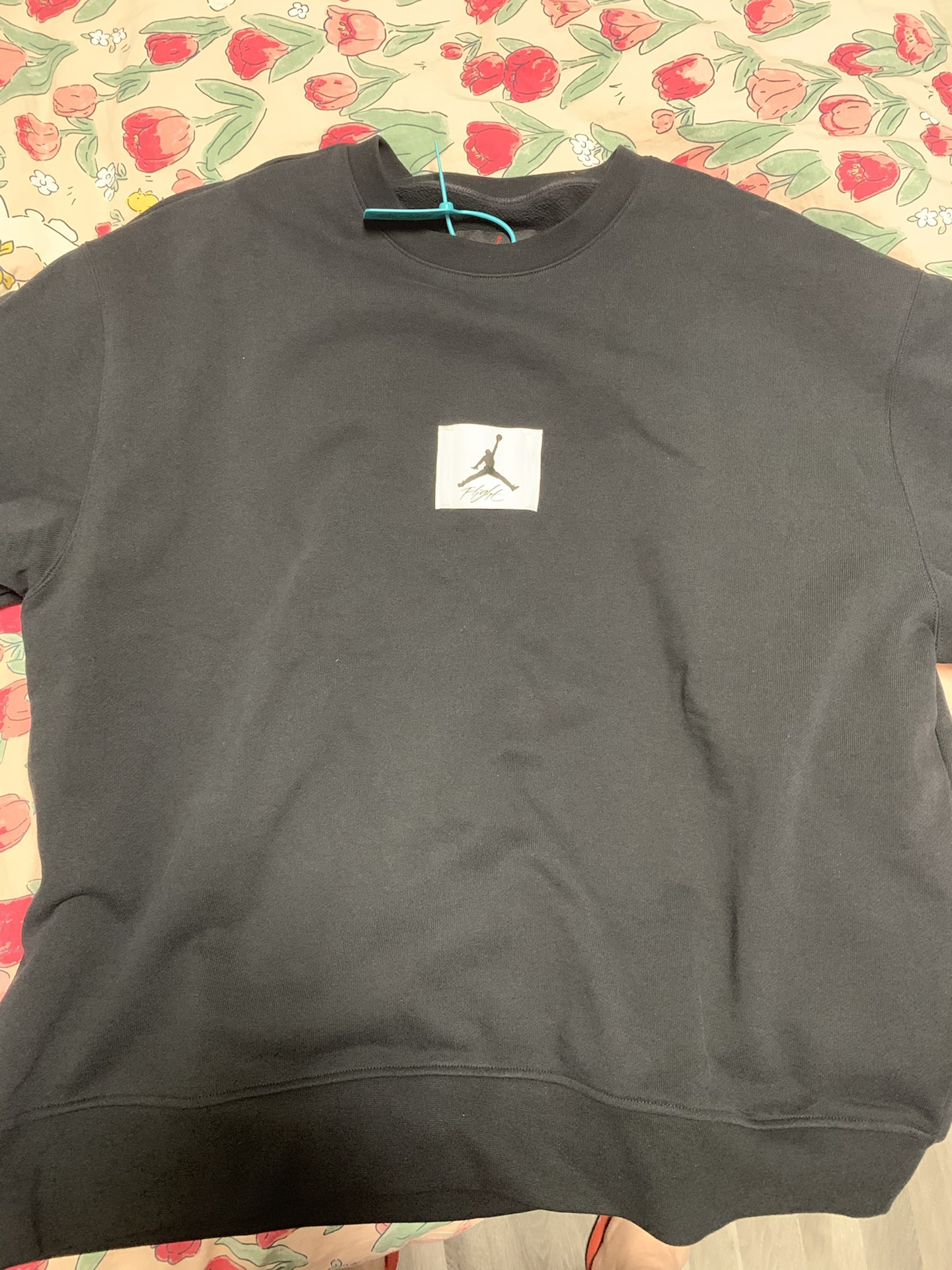 custom review-JORDAN Черный Мужской Свитшот