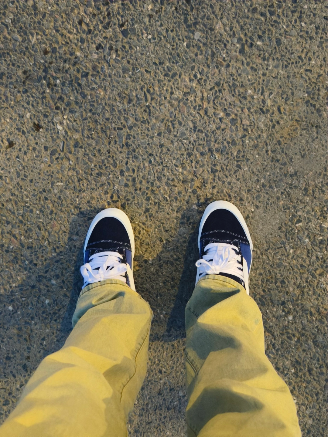 custom review-Vans Knu Skool Устойчивые к истиранию низкие скейтбордические кроссовки унисекс синие и белые