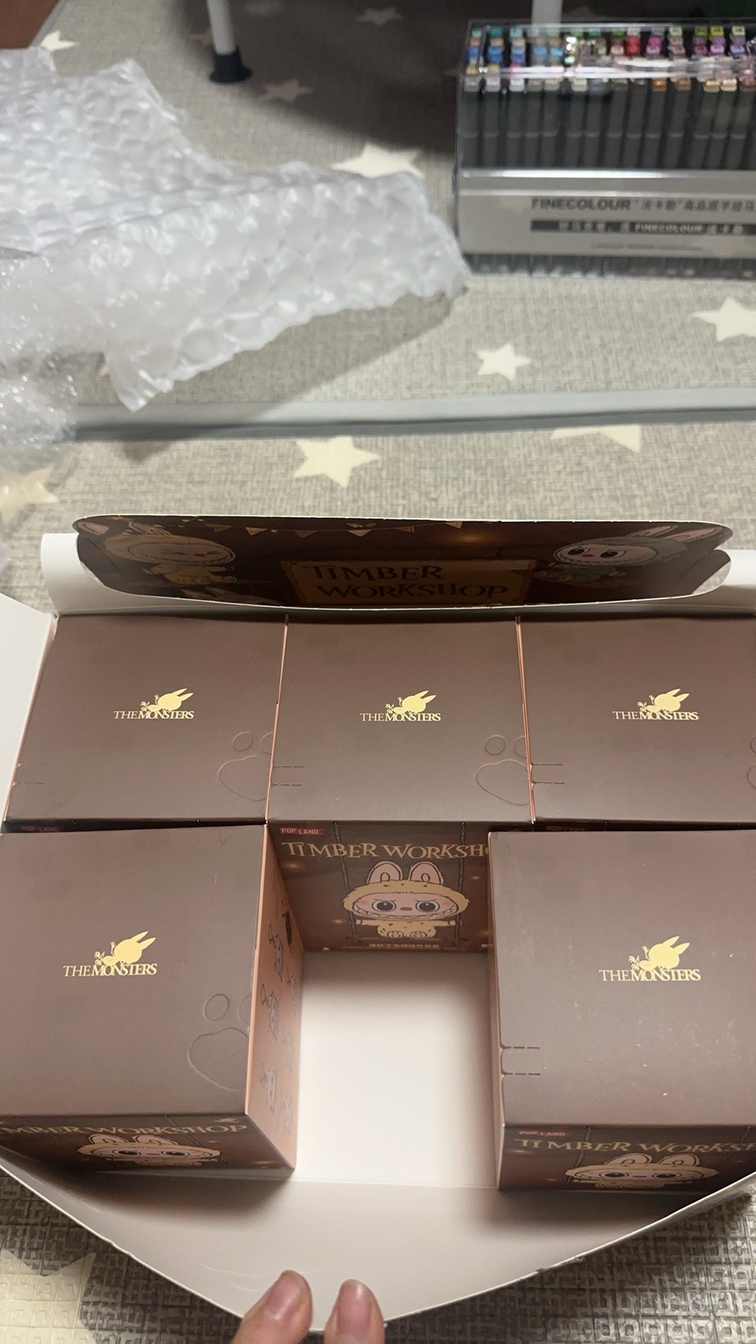 custom review-POP MART THE MONSTERS LABUBU Timber Workshop, Виниловая Плюшевая Подвеска "Лабубу На Качелях", Слепая Коробка, Одиночная Коробка/полный Набор