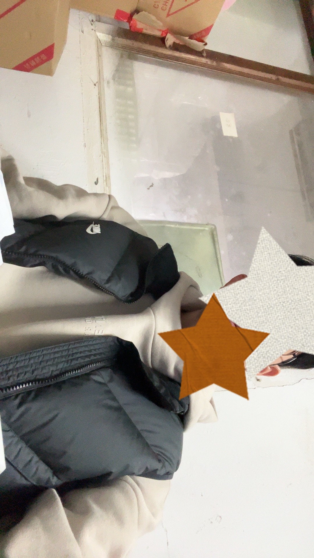 custom review-Fear of God ESSENTIALS Свитшот Мужской Дымчатый Облако Серый Серебряный Облако