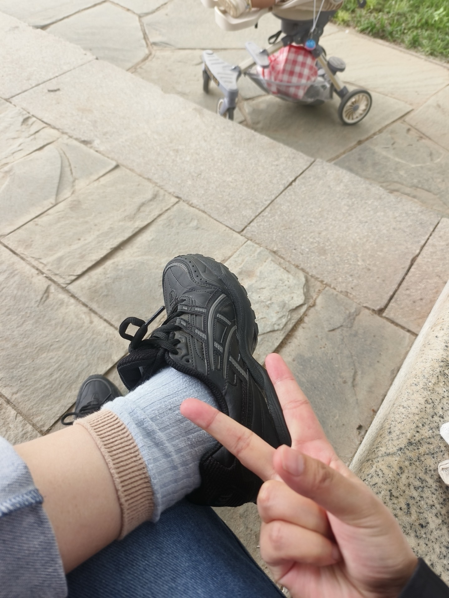 custom review-Asics Gel 1090 Текстиль Синтетическая кожа Низкий верх Повседневная обувь Унисекс Черный Серый