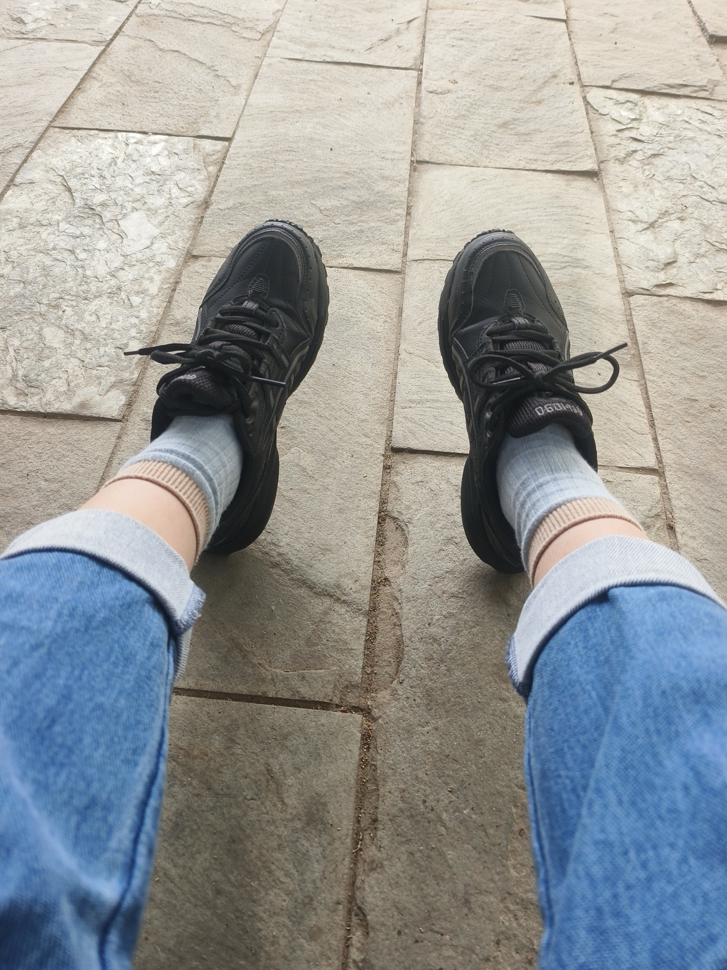 custom review-Asics Gel 1090 Текстиль Синтетическая кожа Низкий верх Повседневная обувь Унисекс Черный Серый