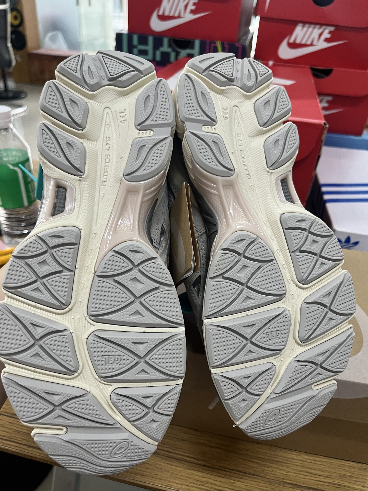 custom review-ASICS Gel NYC Low Top Повседневная обувь Унисекс Бежевый Серый