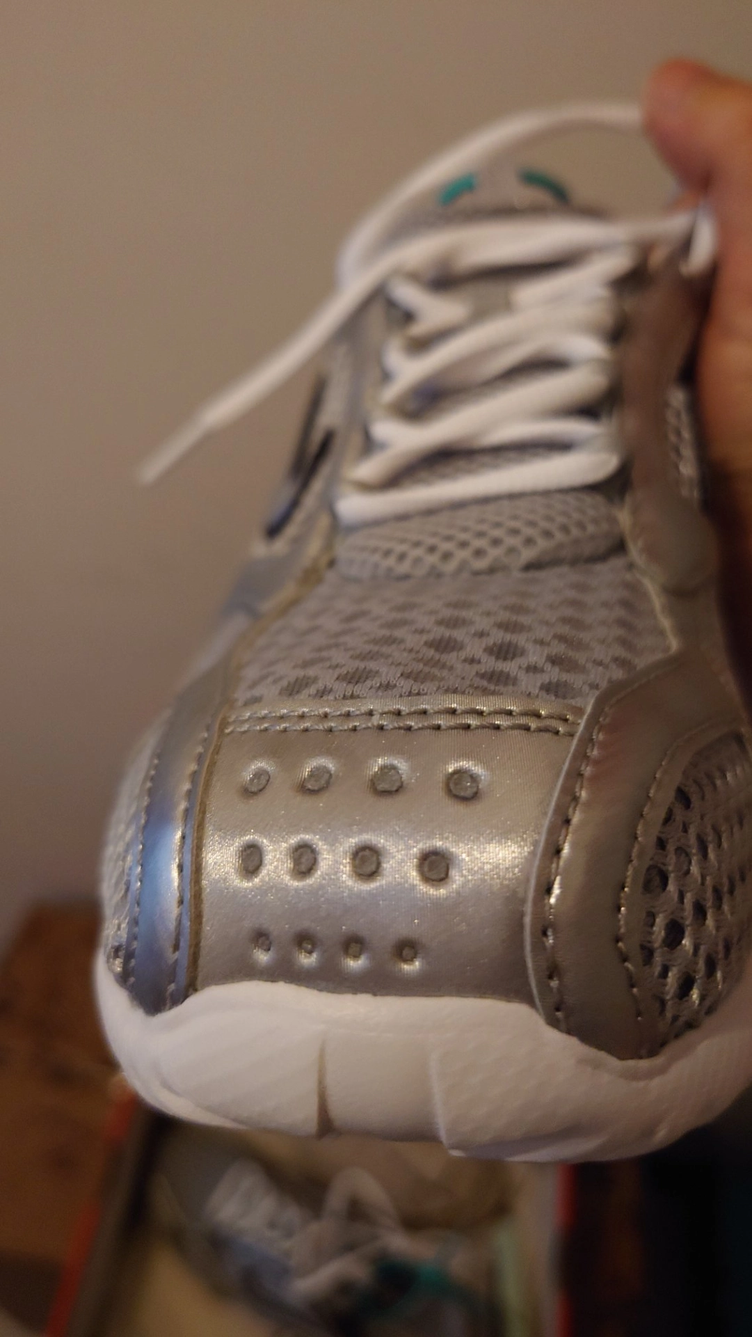 custom review-Nike Zoom Spiridon Caged 2 'Metallic Silver'