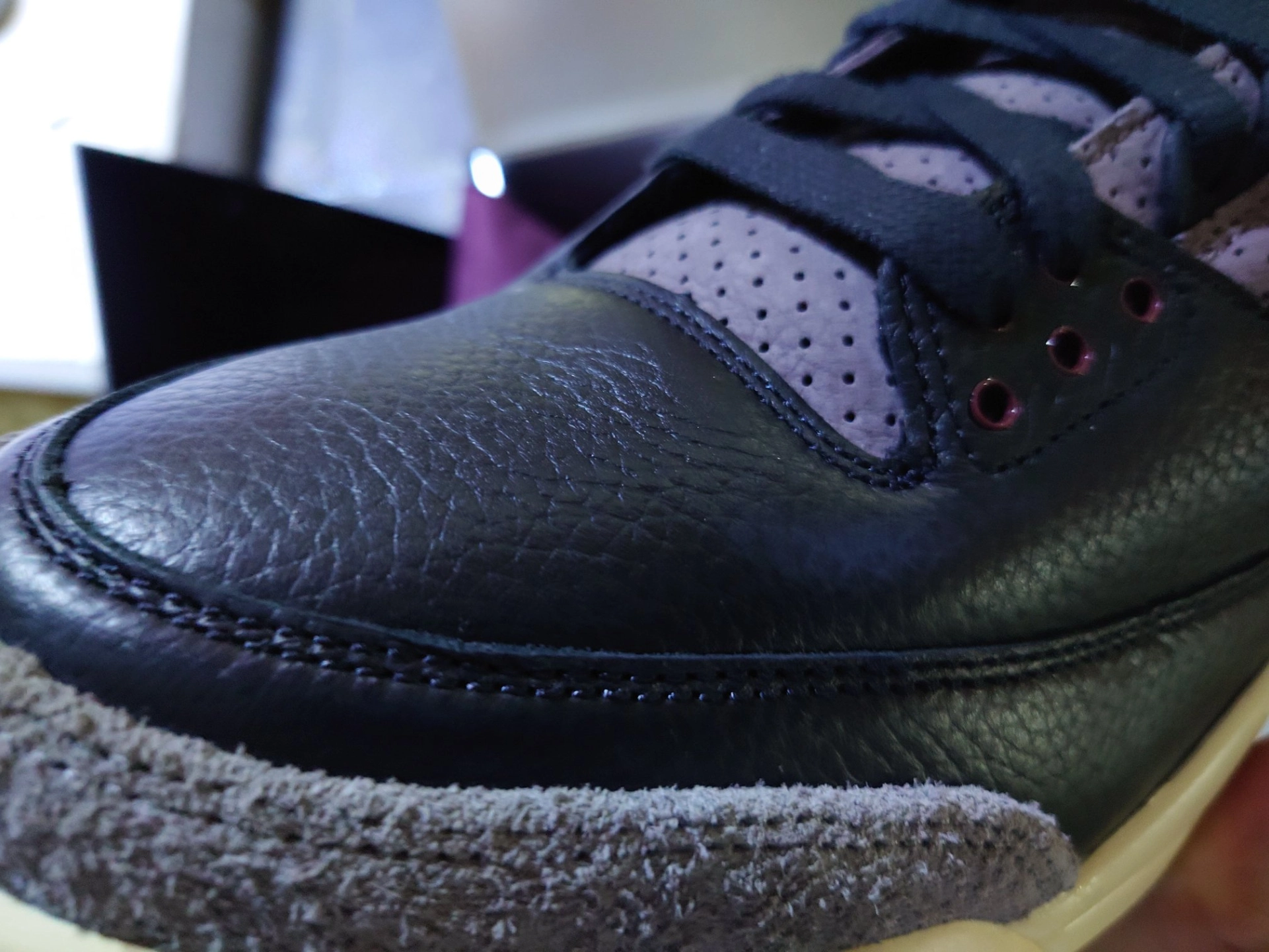 custom review-A Ma Maniere X Air Jordan 3 "Black"