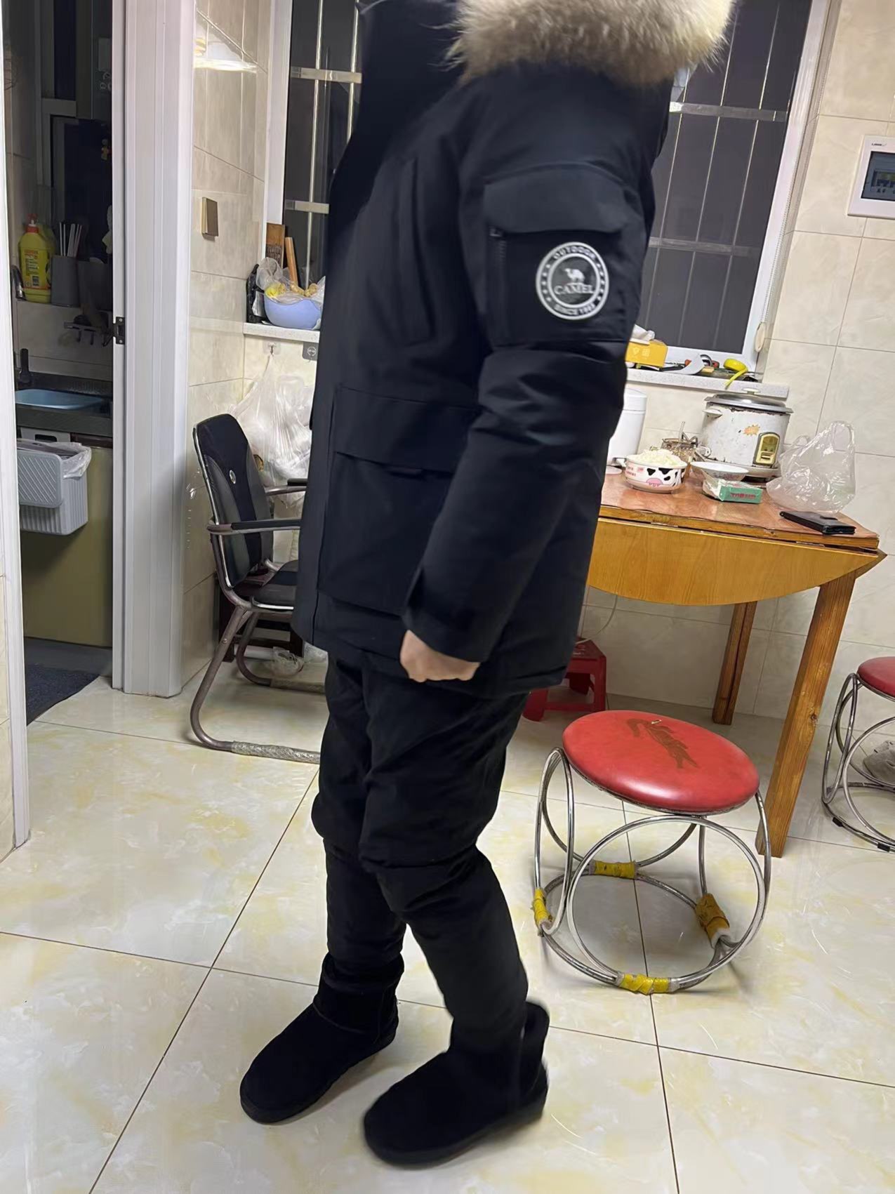 custom review-Camel Extreme Cold Мужской пуховик