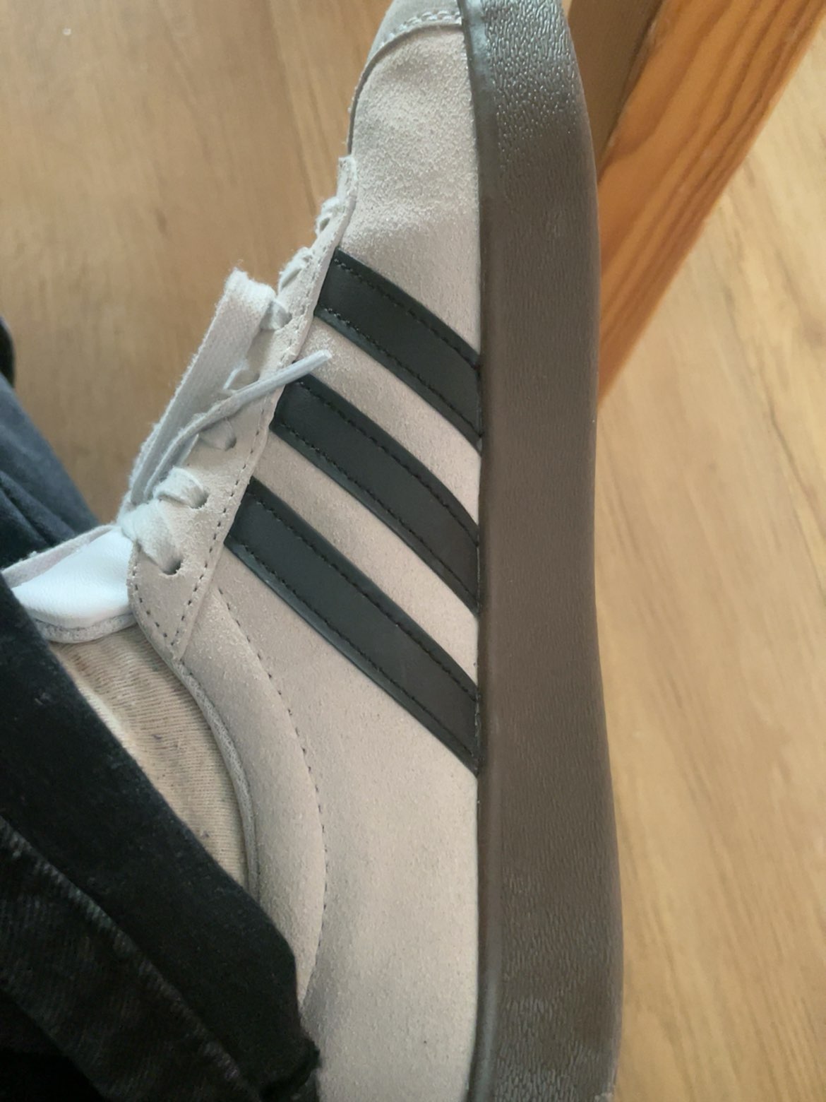 custom review-Adidas VL Court 2,0 Лайфстайл Амортизация Износостойкий Низкий Топ Скейтборд Кроссовки Унисекс Серый