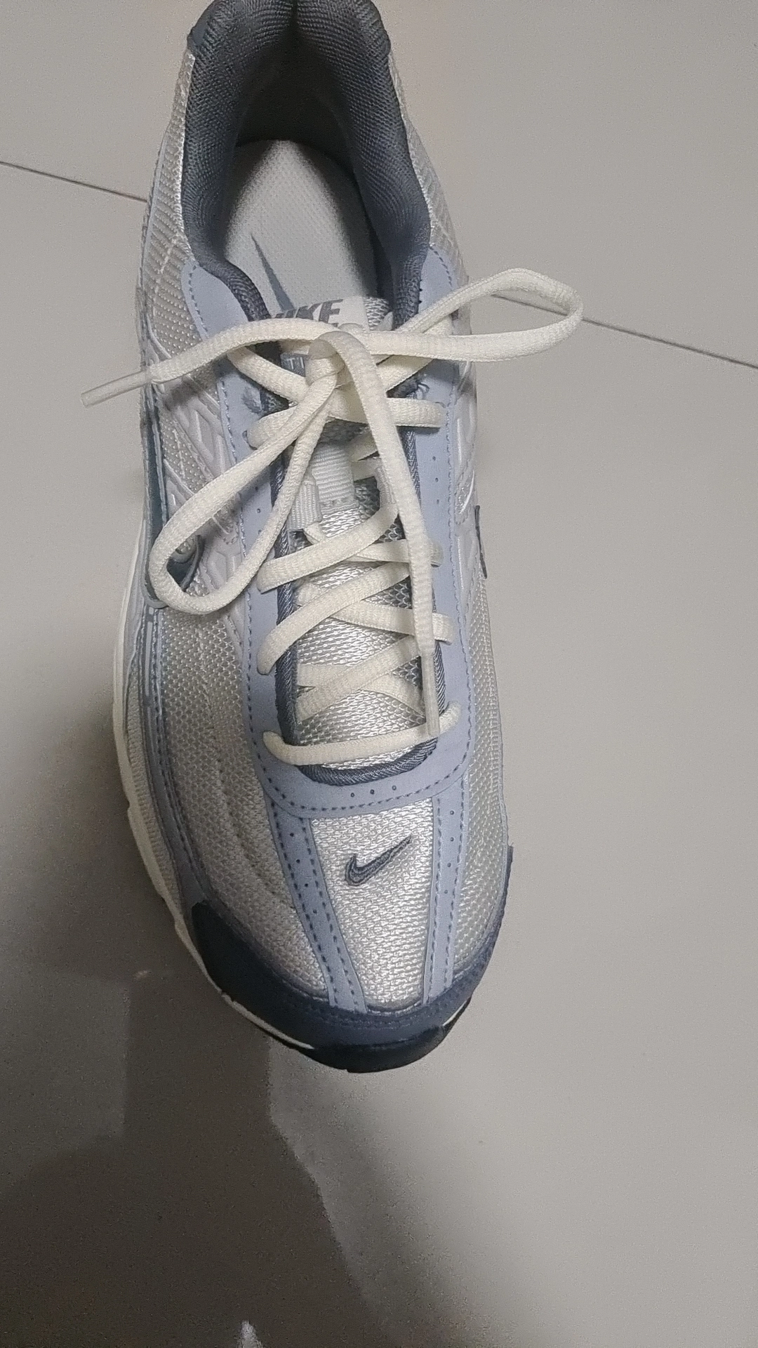 custom review-Nike Initiator Slip Resistant Abrasion Resistant Дышащий Низкий Топ Casual Мужской Серый Белый
